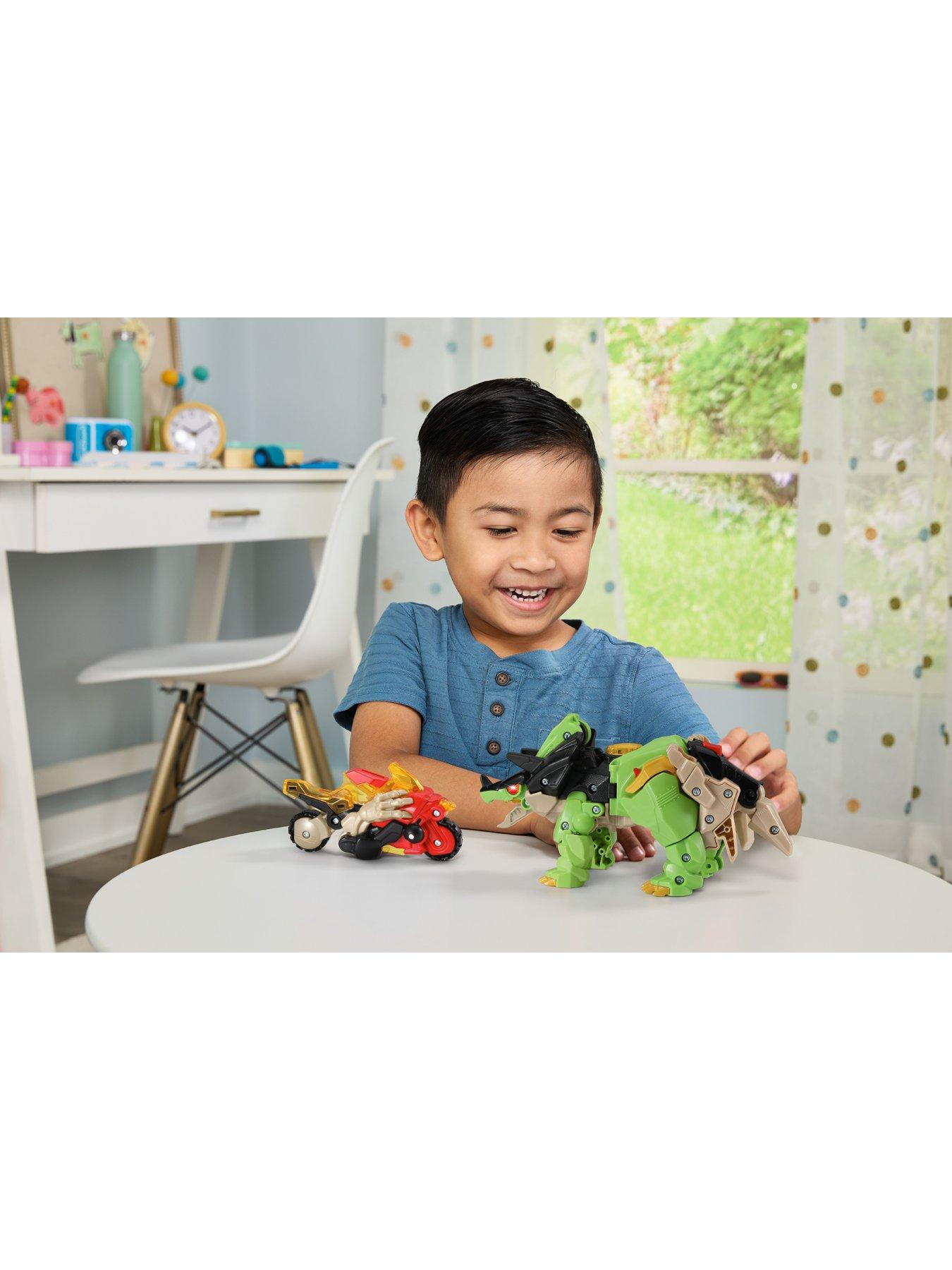 Image 7 of 7 of VTech Switch & Go Dinos Armour Up Triceratops Spinosaurus
