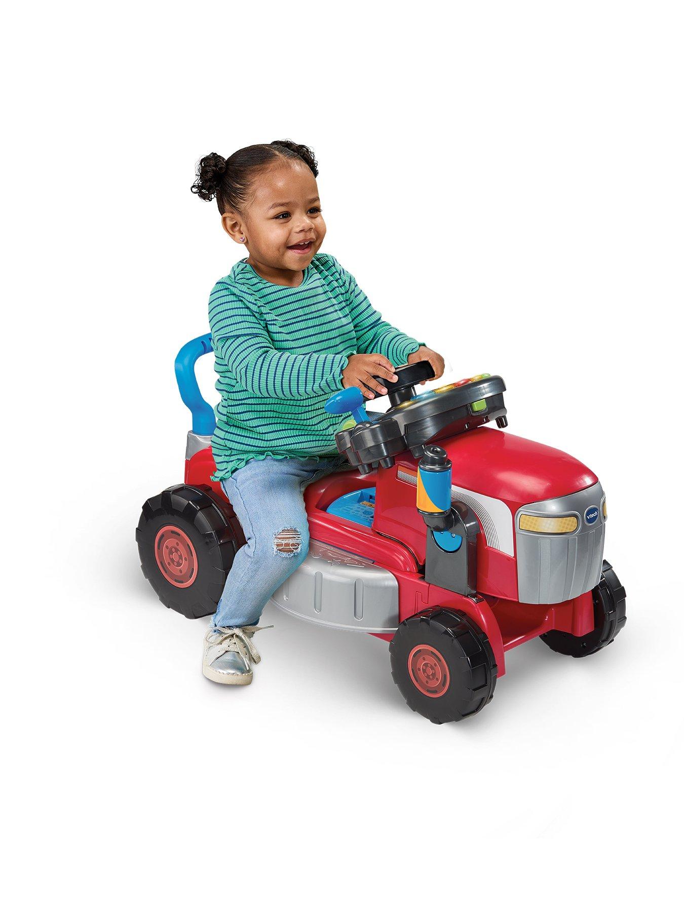 Image 4 of 7 of VTech 3-in-1 Mow and Grow Tractor Ride-On