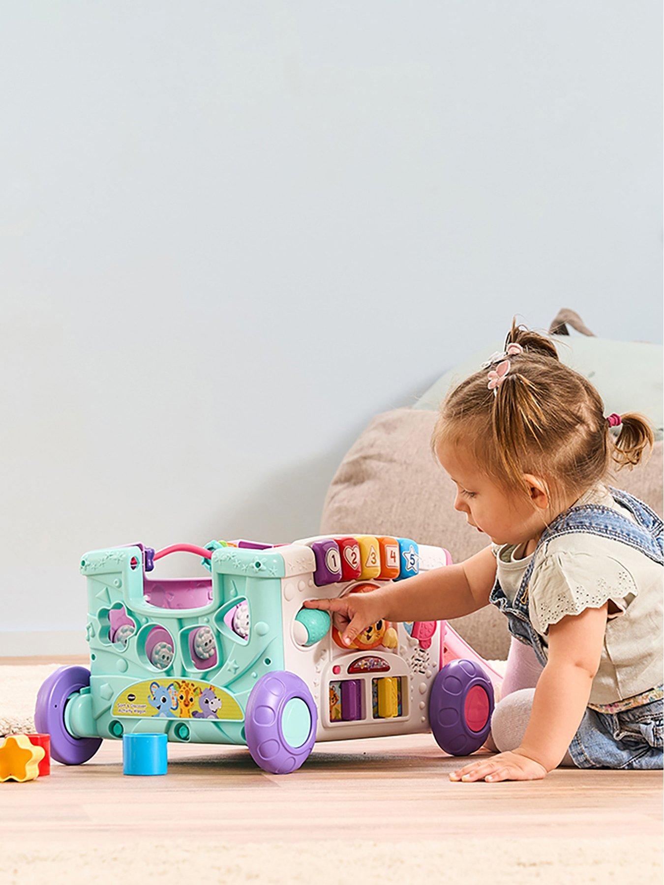Image 5 of 6 of VTech Baby Sort &amp; Discover Activity Wagon Pink - Very Exclusive