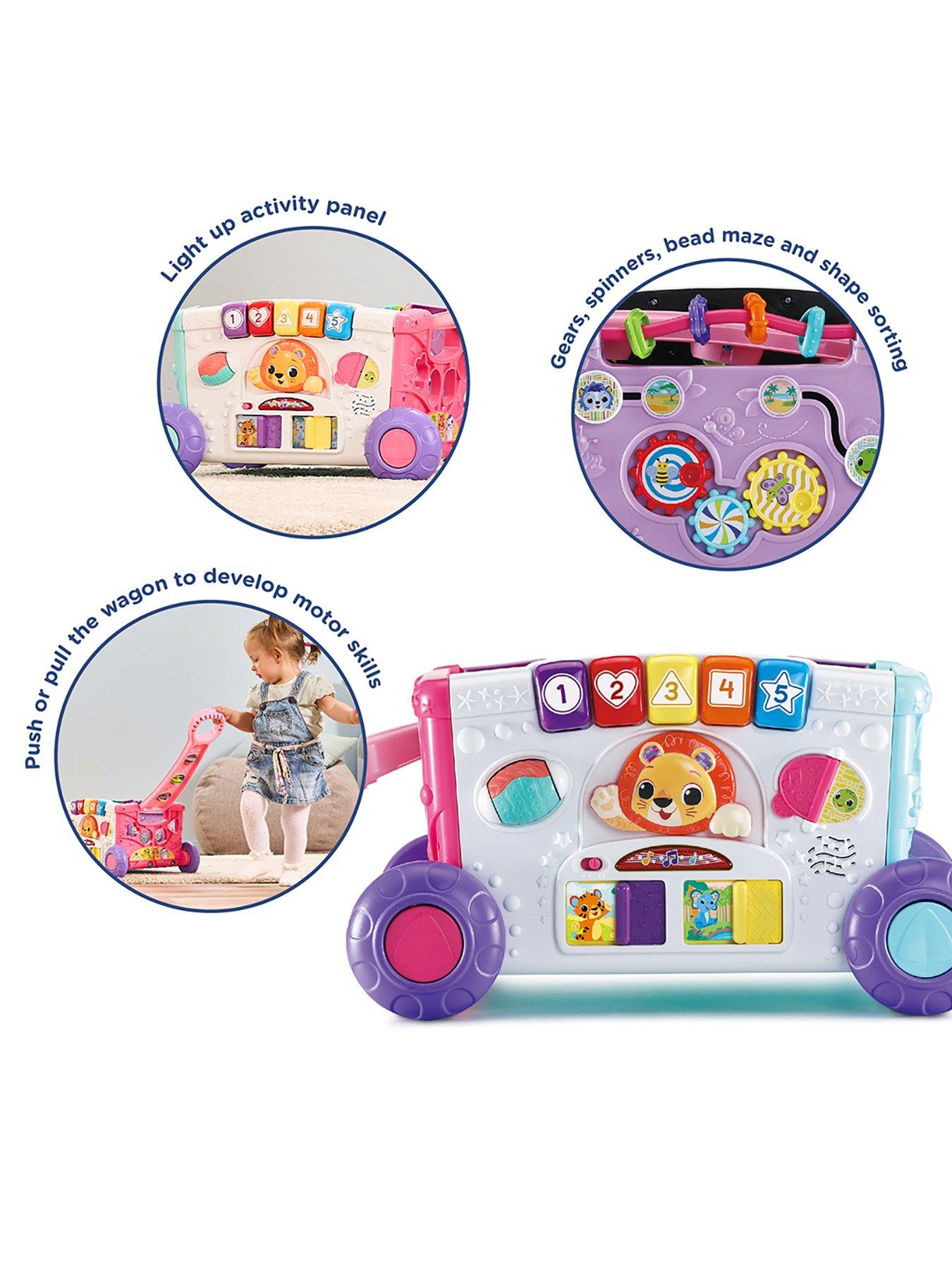 Image 6 of 6 of VTech Baby Sort &amp; Discover Activity Wagon Pink - Very Exclusive