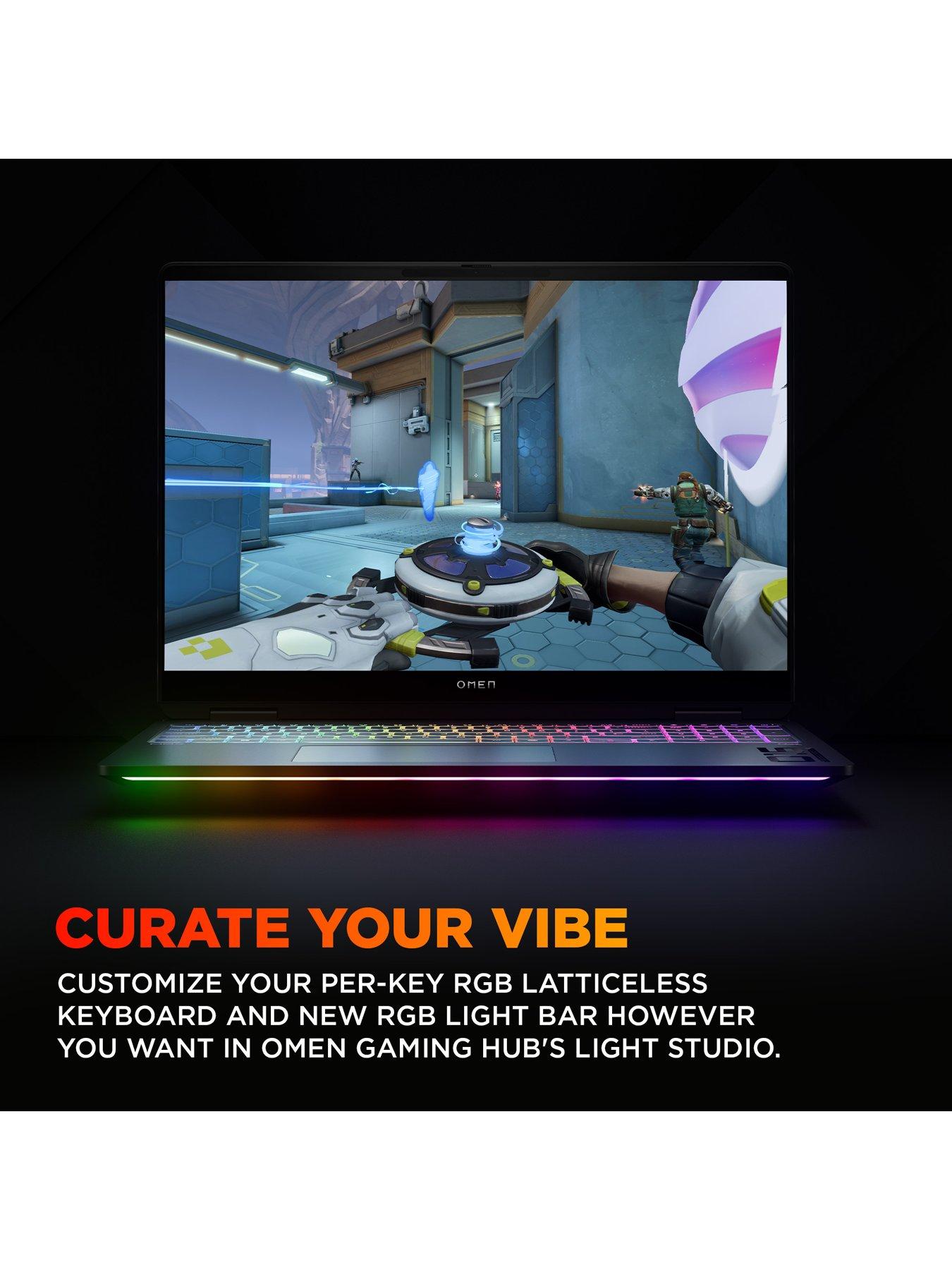 Image 3 of 6 of HP OMEN 16-ak0000na Gaming Laptop - GeForce RTX 5080 - AMD Ryzen AI 9 - 32GB RAM - 1TB SSD - 16in - Black