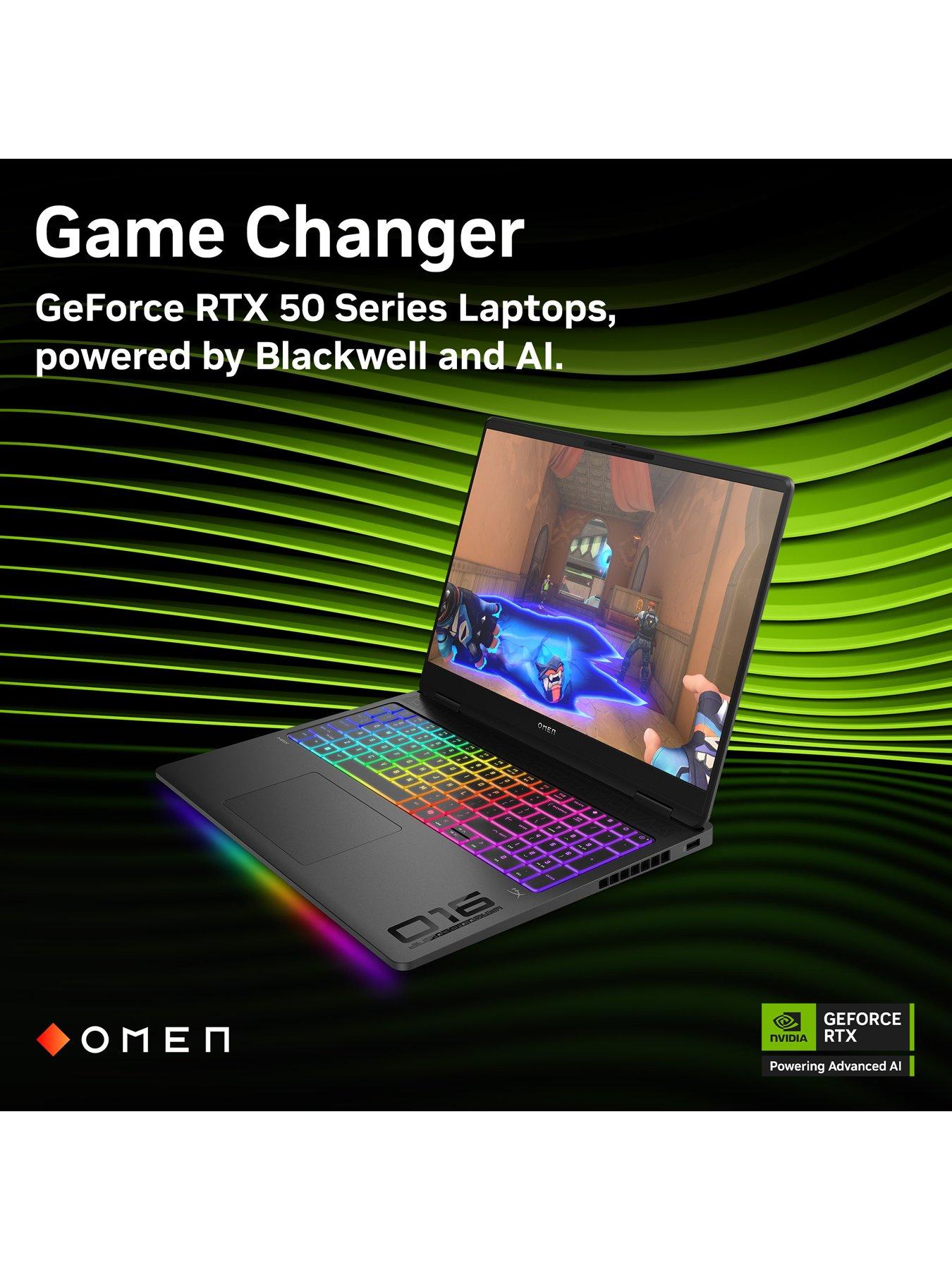 Image 4 of 6 of HP OMEN 16-ak0000na Gaming Laptop - GeForce RTX 5080 - AMD Ryzen AI 9 - 32GB RAM - 1TB SSD - 16in - Black