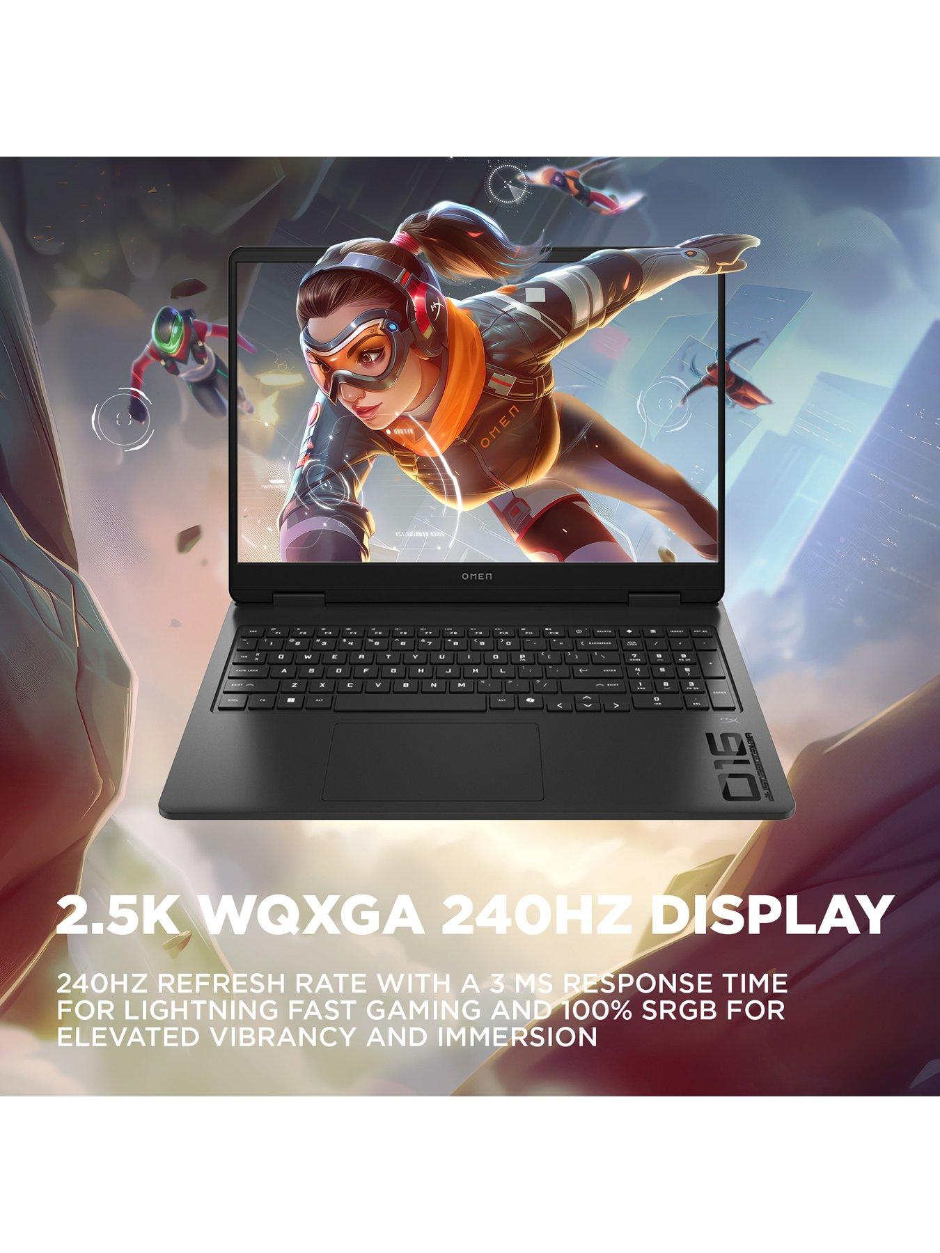  image of hp-omen-16-ap0002na-gaming-laptop-geforce-rtx-5060-amd-ryzen-ai-7-16gb-ram-512gb-ssd-16in-black