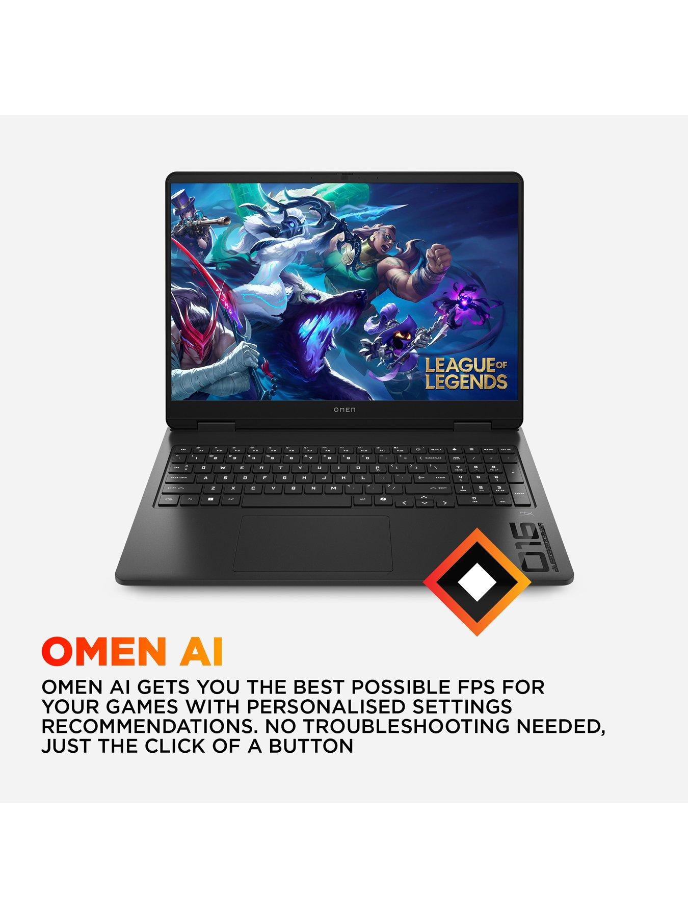  image of hp-omen-16-ap0002na-gaming-laptop-geforce-rtx-5060-amd-ryzen-ai-7-16gb-ram-512gb-ssd-16in-black