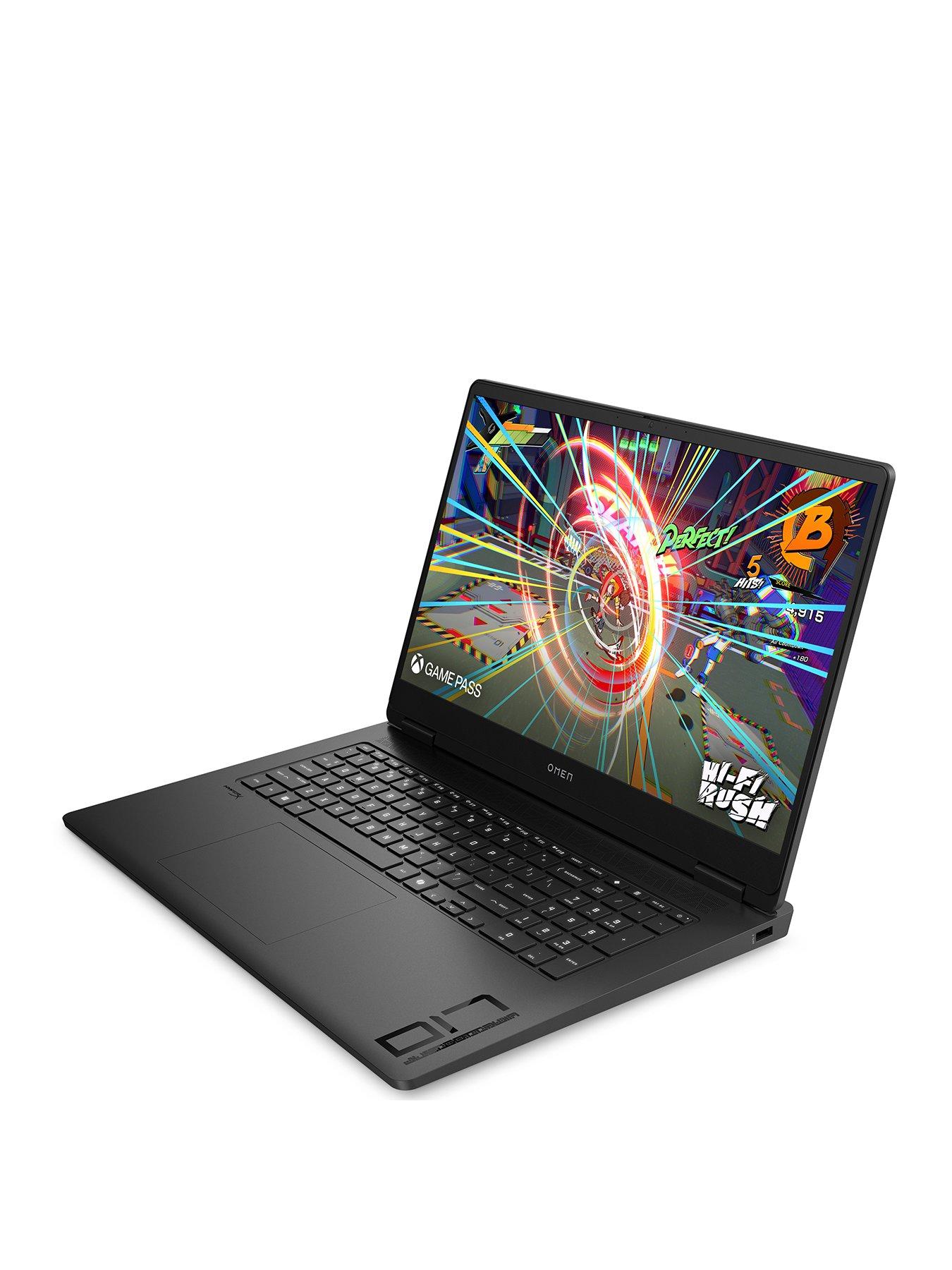 Image 2 of 6 of HP OMEN 17-db1000na Gaming Laptop - GeForce RTX 5060 - AMD Ryzen AI 7 - 16GB RAM - 1TB SSD - 17.3in - Black