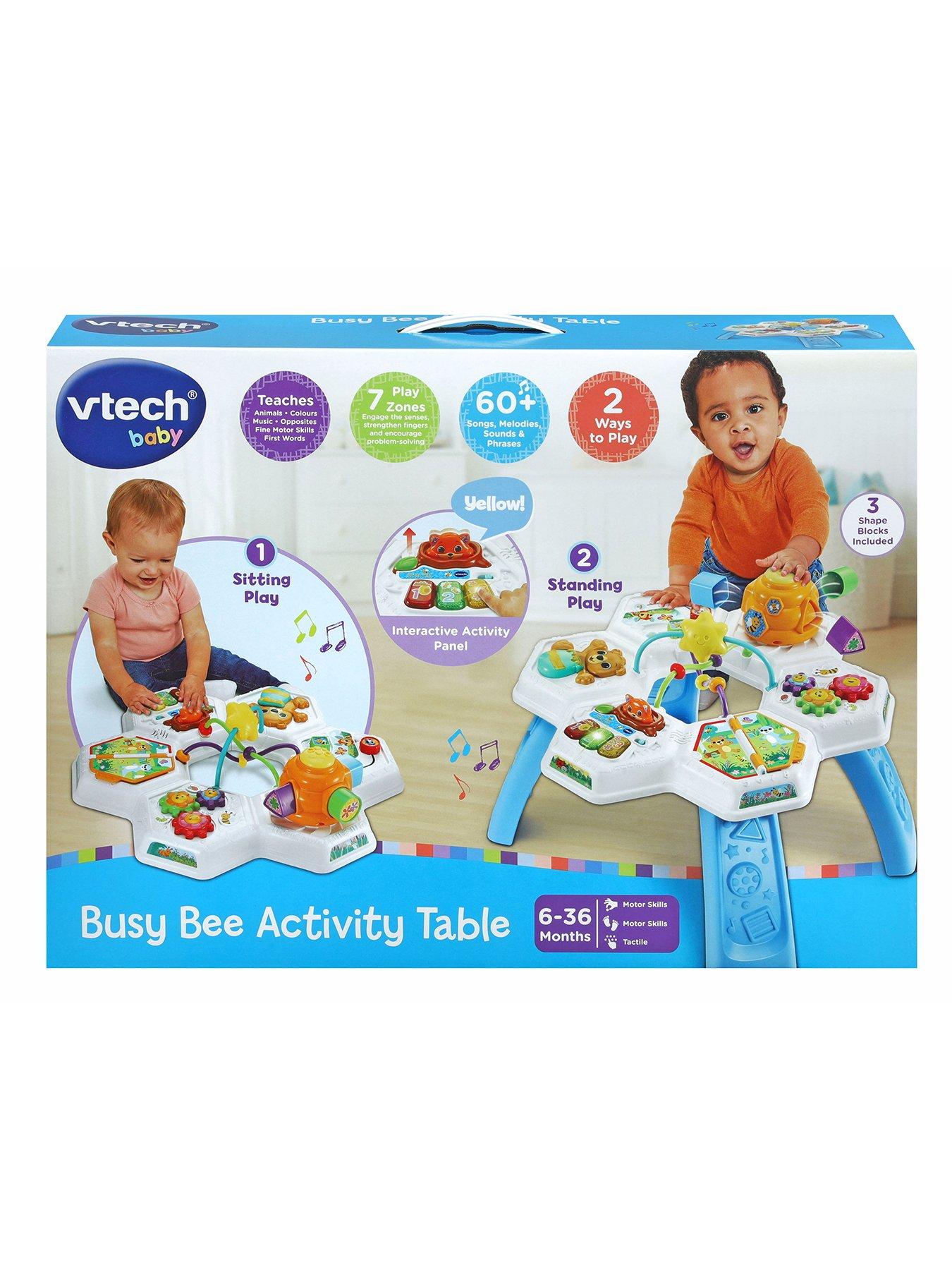 Image 2 of 5 of VTech Busy Bee Activity Table Blue
