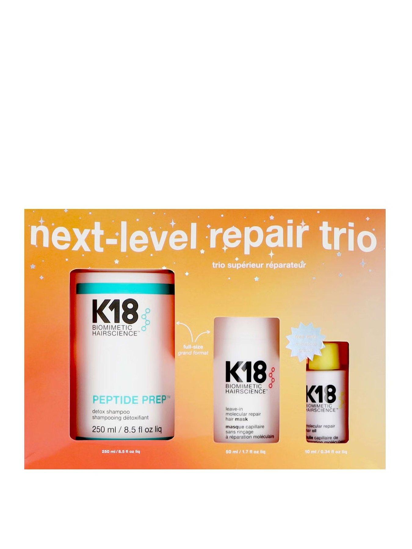  image of k18-biomimetic-hairscience-next-level-hair-repair-set
