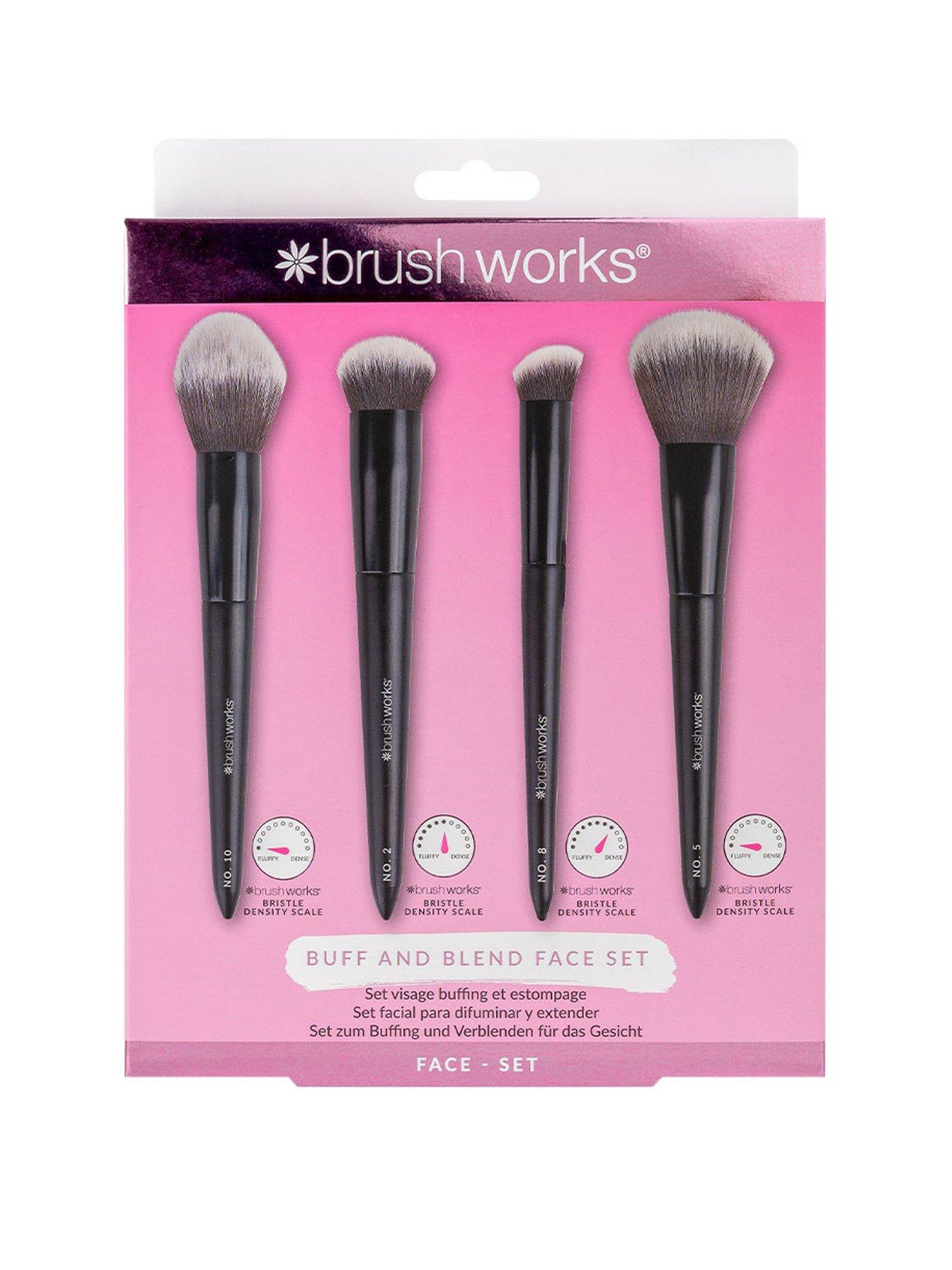Image 1 of 4 of Brushworks Buff and Blend Face Makeup Brush Set