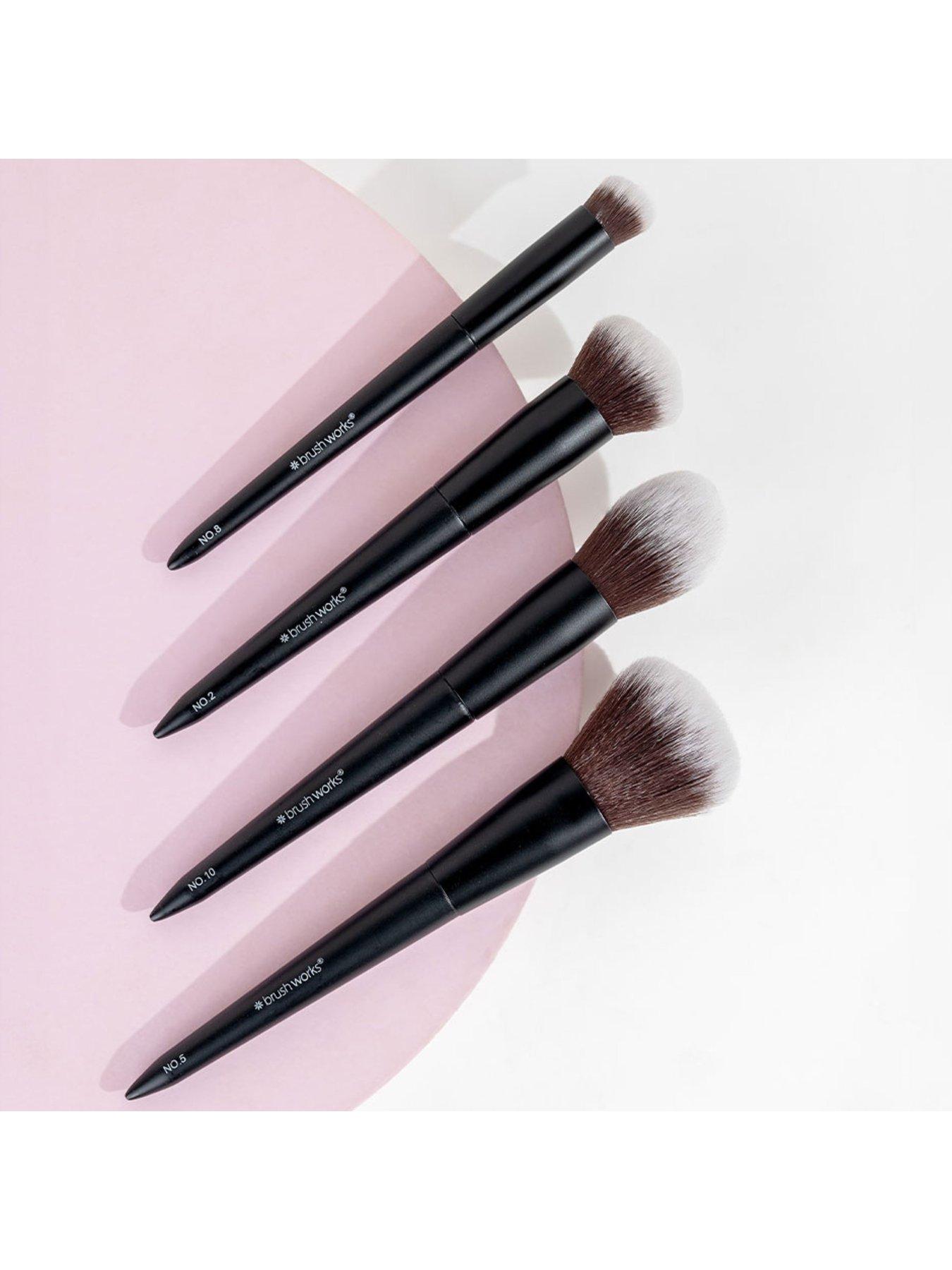 Image 2 of 4 of Brushworks Buff and Blend Face Makeup Brush Set