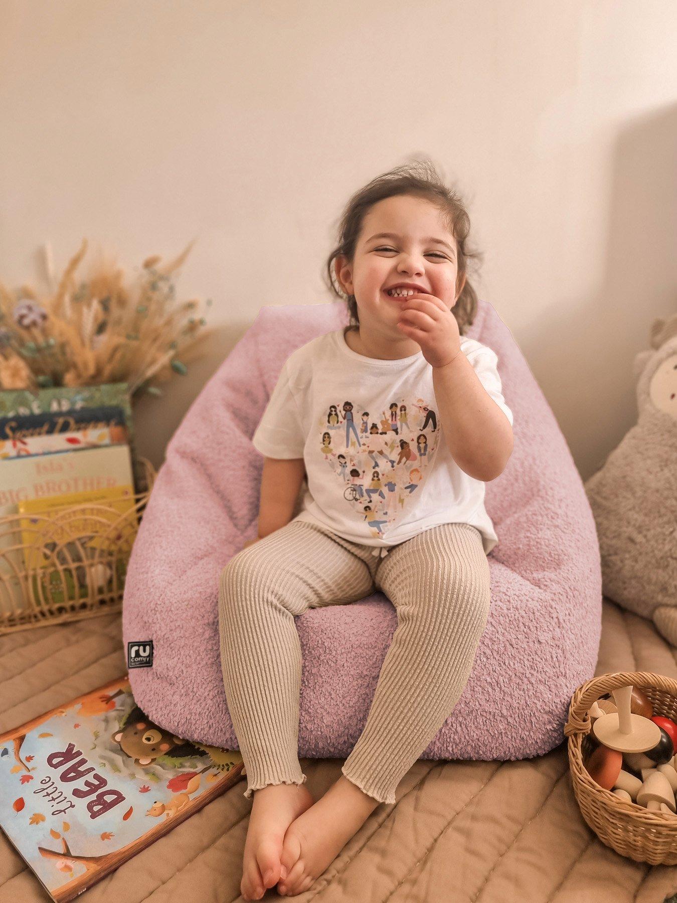 Image 3 of 5 of rucomfy Kids Snuggle Chair Beanbag