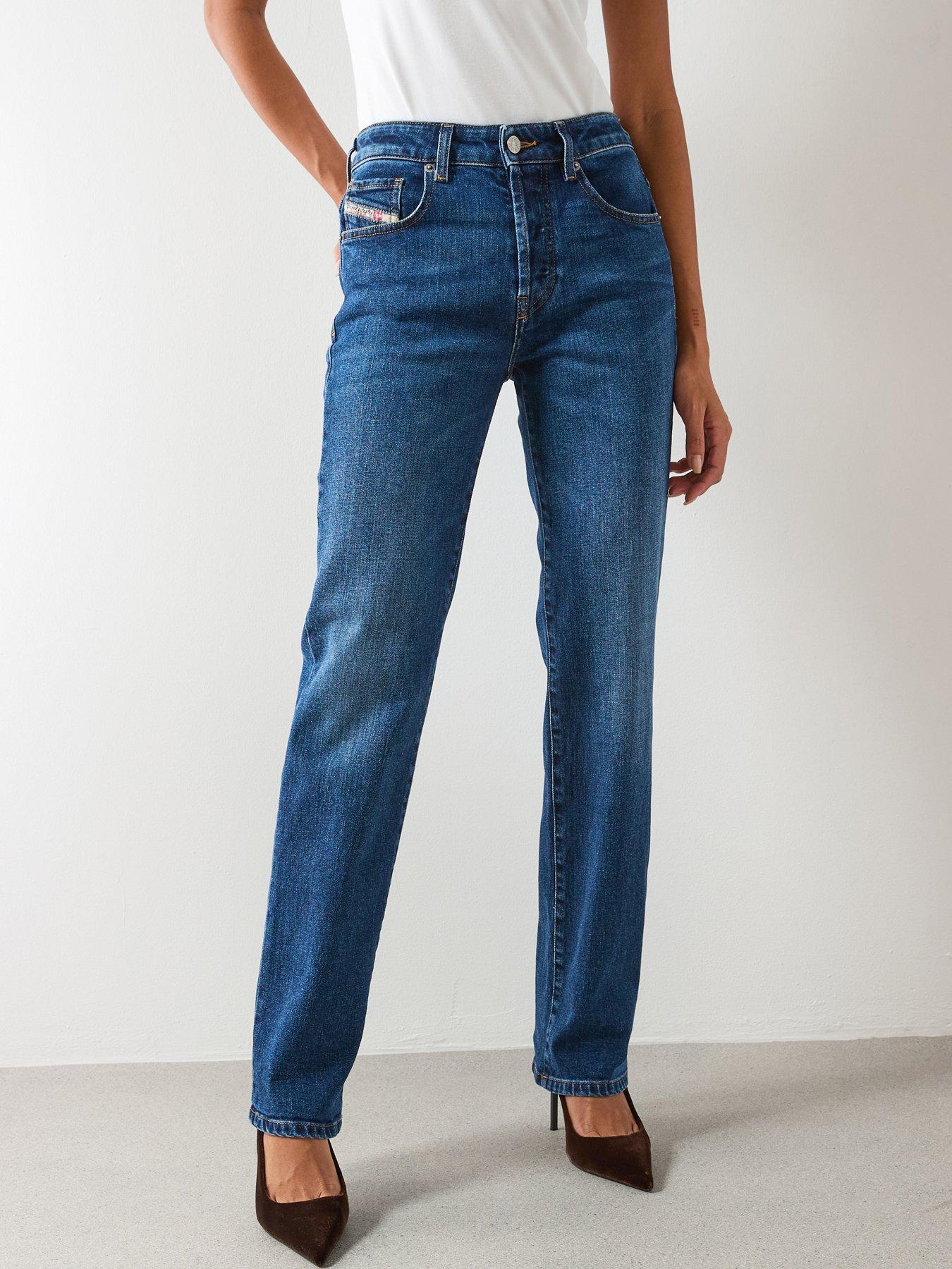 Diesel 1989 D-Mine Straight Fit Jean - Light Wash