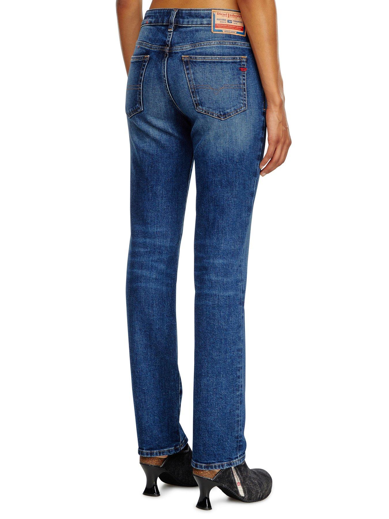 Image 2 of 4 of Diesel 1989 D-mine Straight Fit Jean - Light Wash