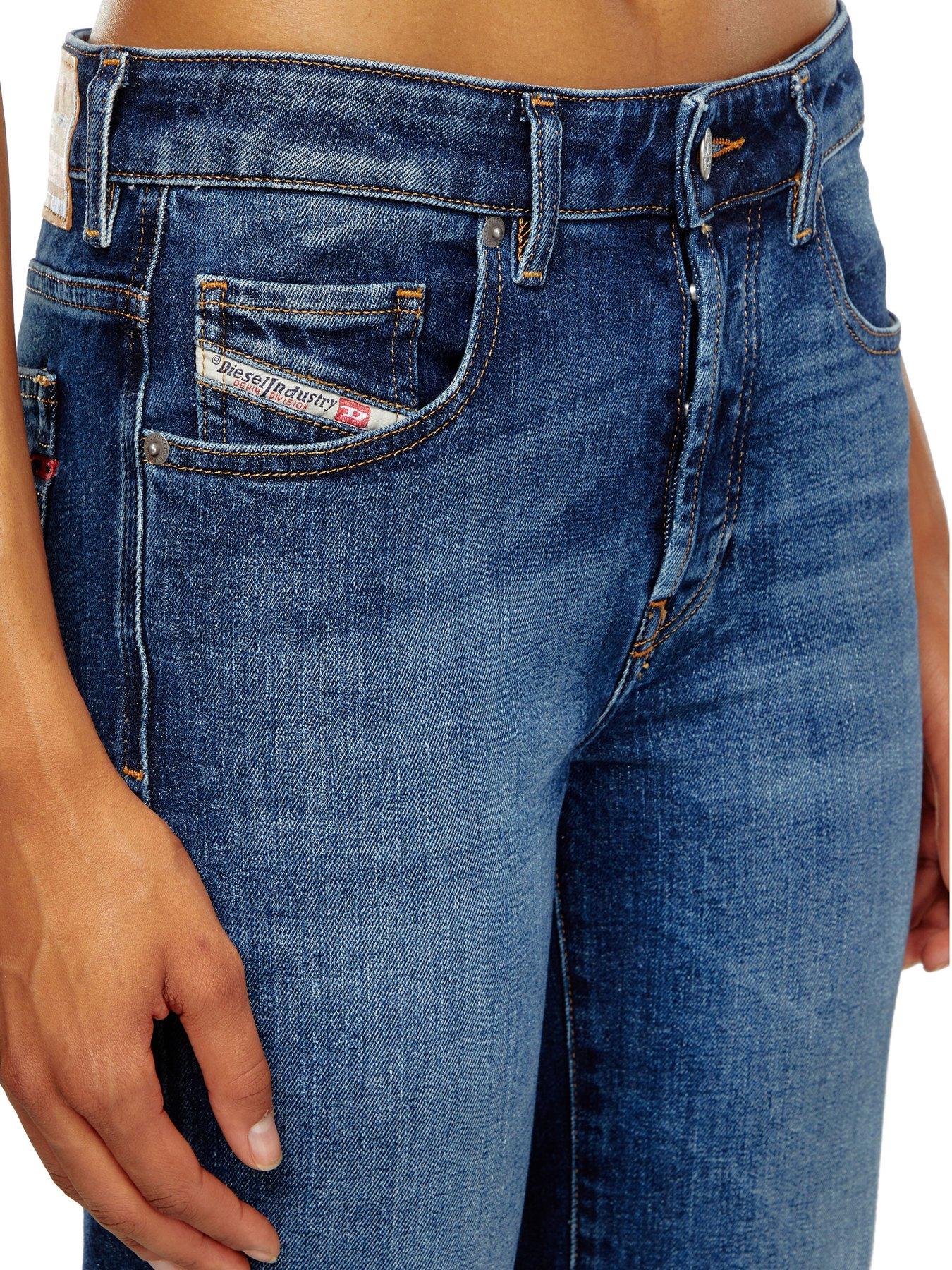 Image 4 of 4 of Diesel 1989 D-mine Straight Fit Jean - Light Wash