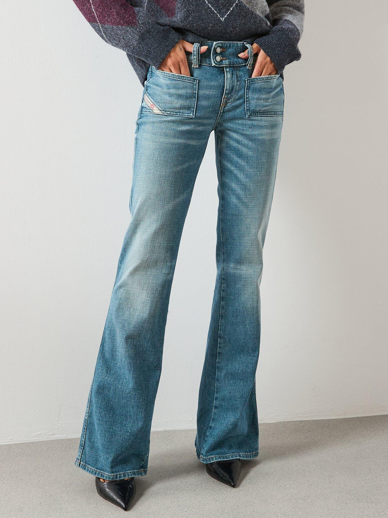 Diesel D-hush Bootcut Fit Jeans