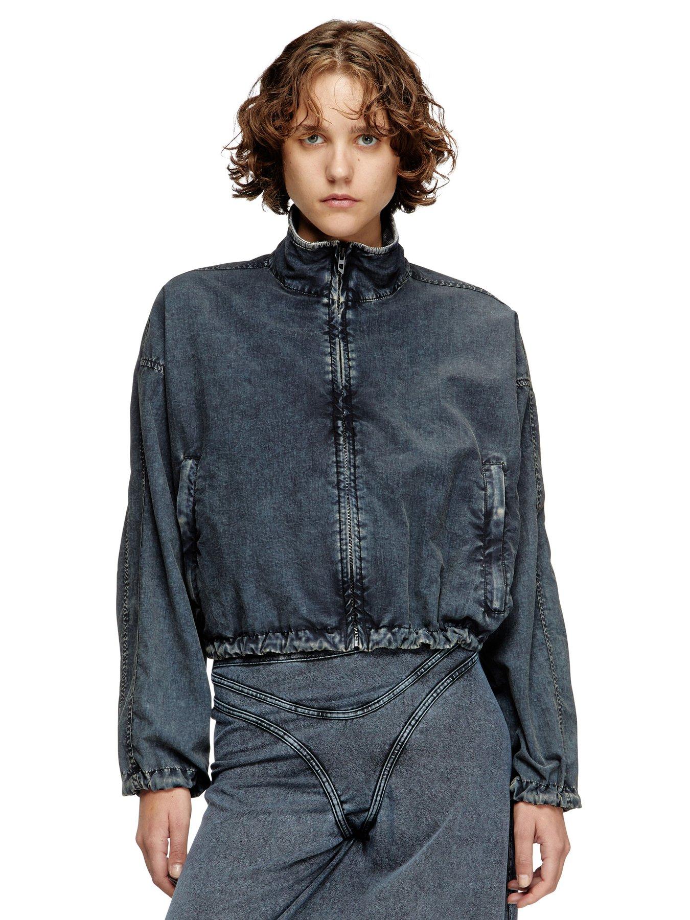 undefined G-leam Denim Bomber Jacket