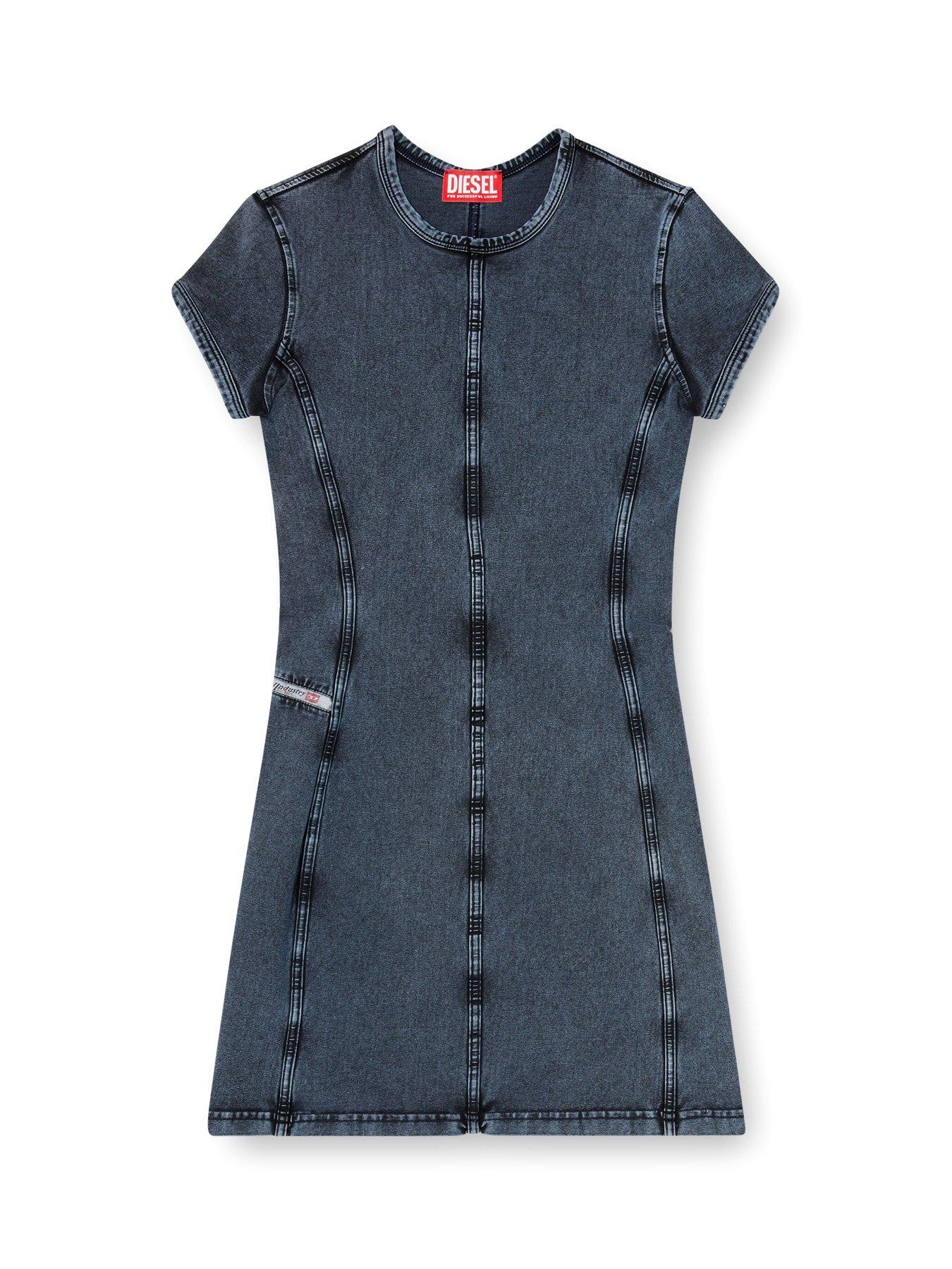 Image 4 of 4 of Diesel D-cupsleeves Mini Dress - Dark Grey