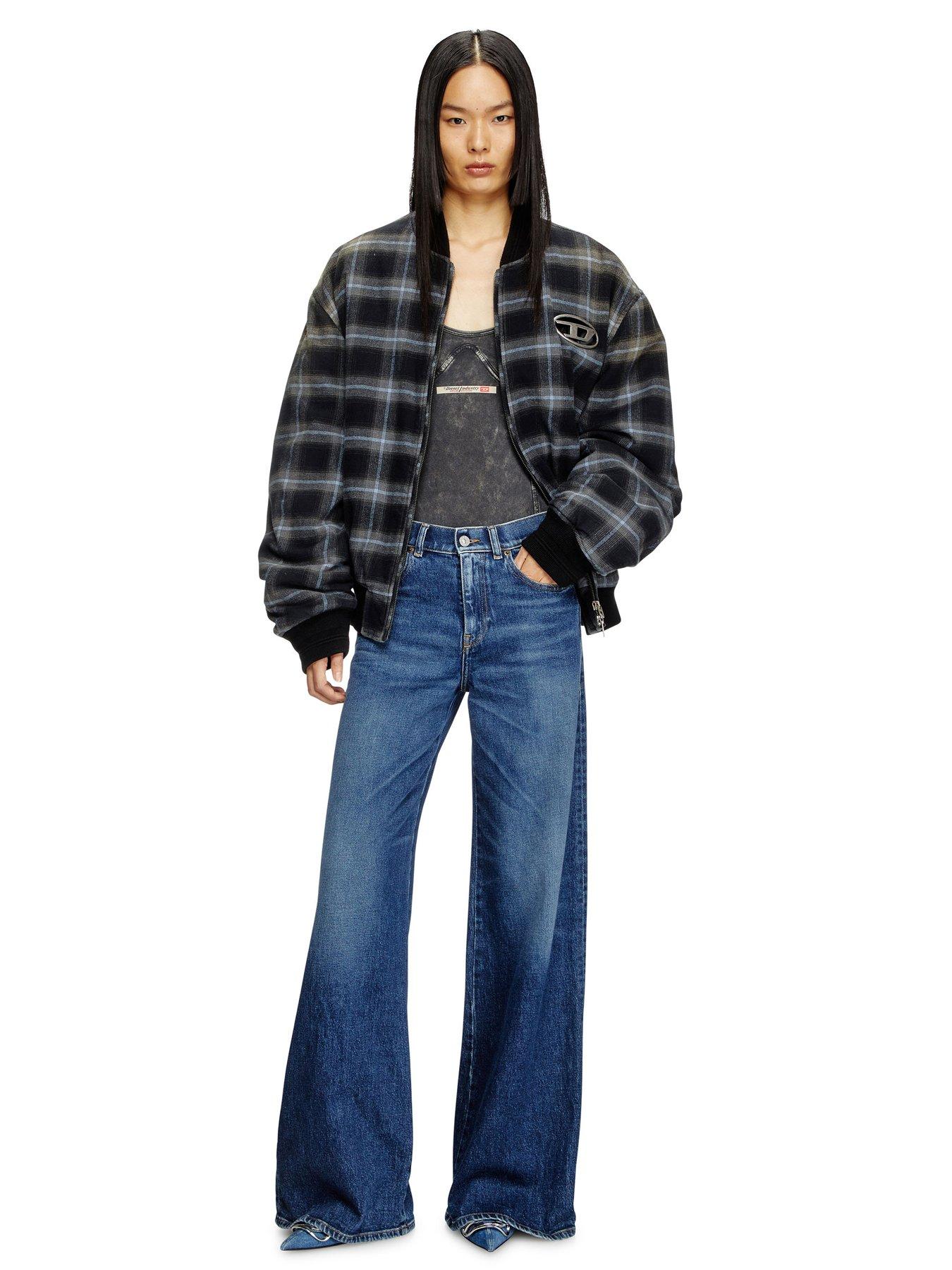 undefined 1978 D-Akemi Wide Leg Jeans - Dark Wash