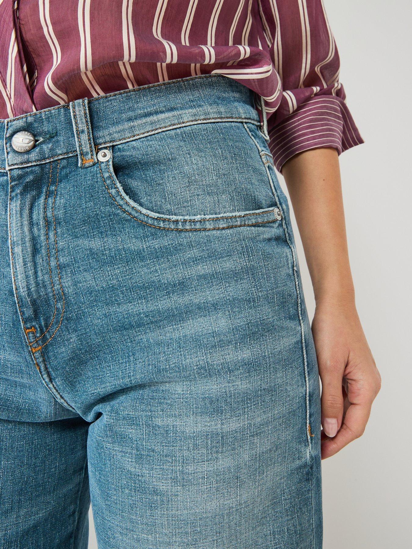  image of diesel-1978-d-akemi-wide-leg-jeans-mid-wash