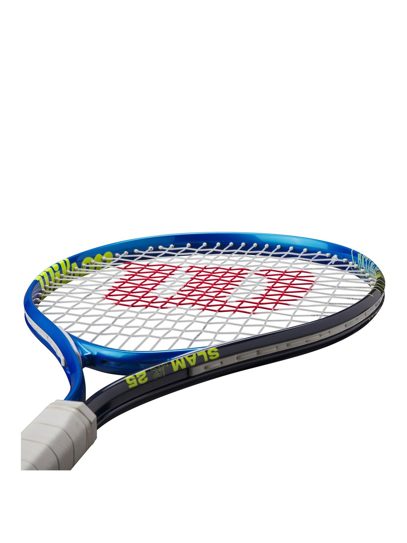 stillFront image of wilson-slam-junior-25-inch-junior-boys-tennis-racket-blue