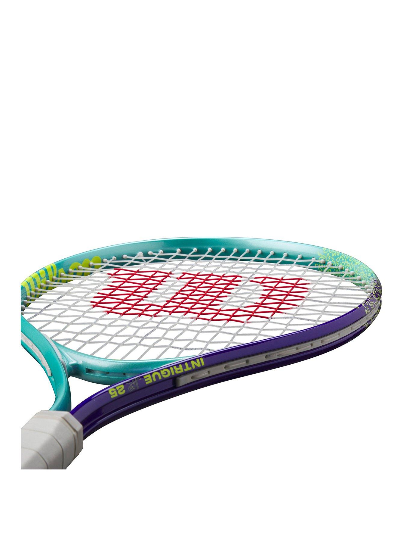  image of wilson-intrigue-junior-25-inch-girls-tennis-racket-purpleturquoise
