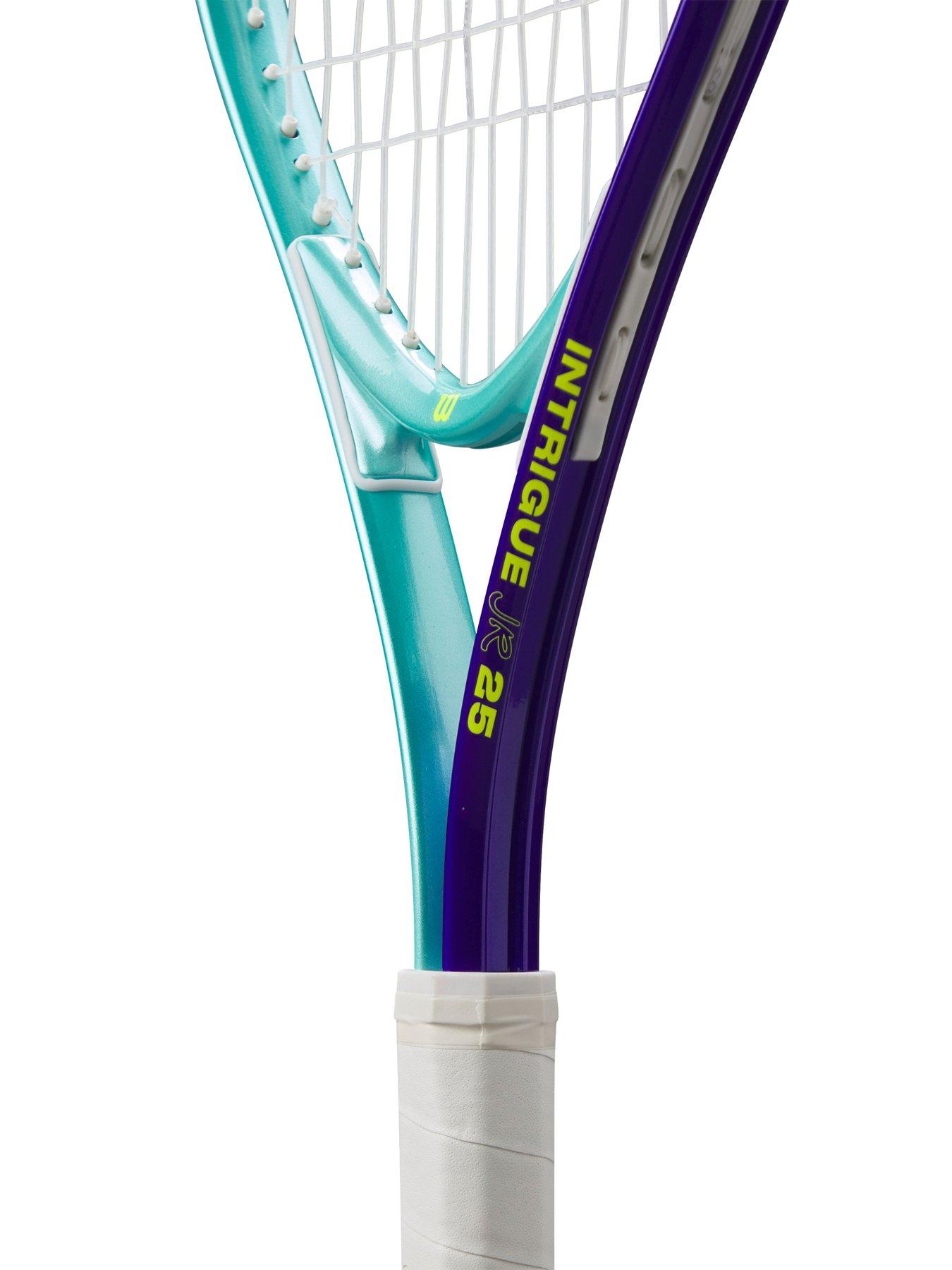 image of wilson-intrigue-junior-25-inch-girls-tennis-racket-purpleturquoise