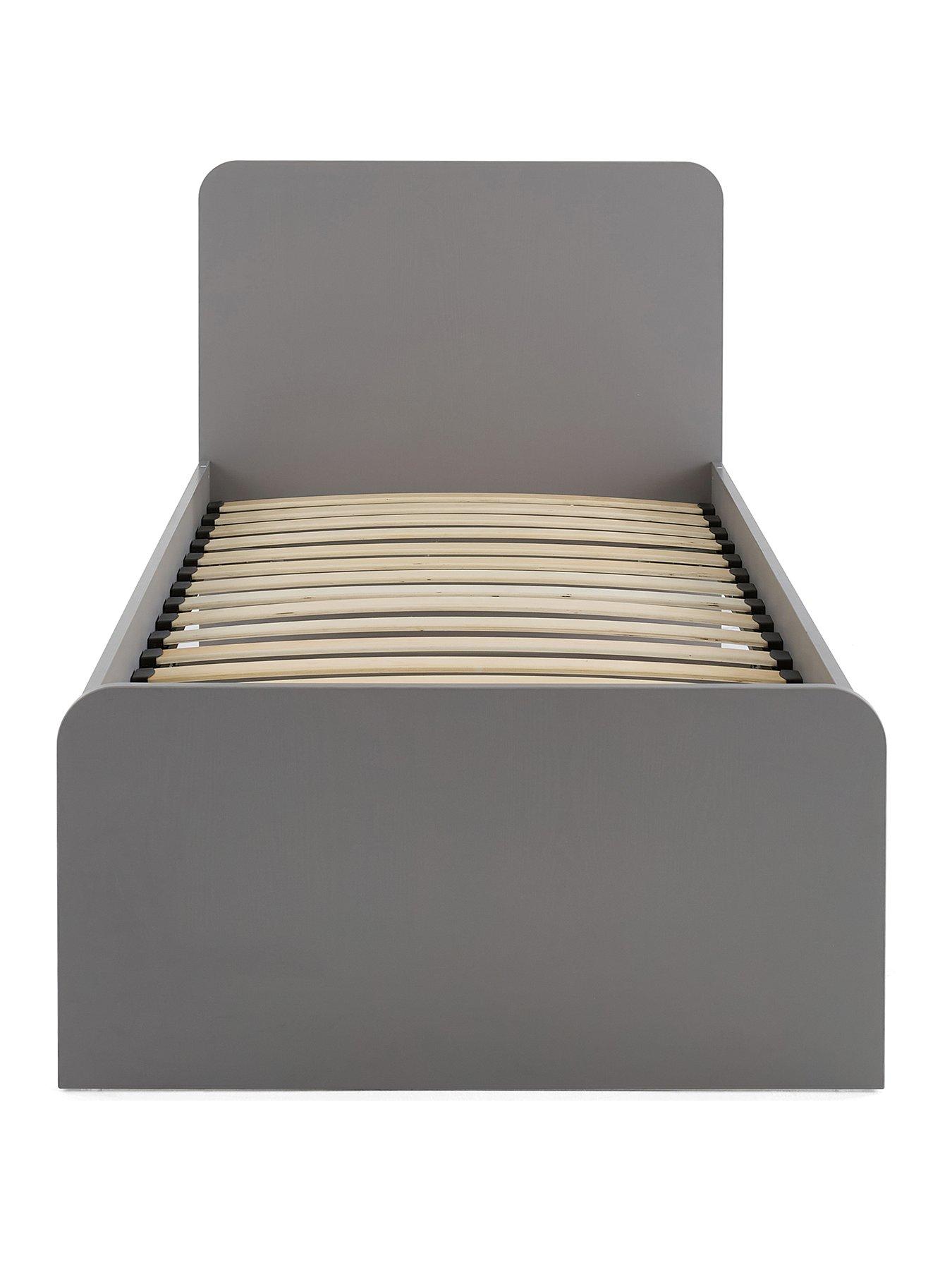 Image 2 of 6 of Very Home Aspen Children's&nbsp;Single Bed with Mattress Options (Buy &amp; SAVE!)&nbsp;- Grey Oak