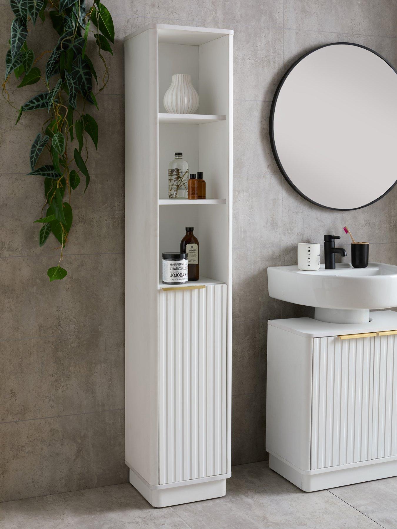 The Very Collection Maeva Fluted Tall Cabinet - FSC® Certified