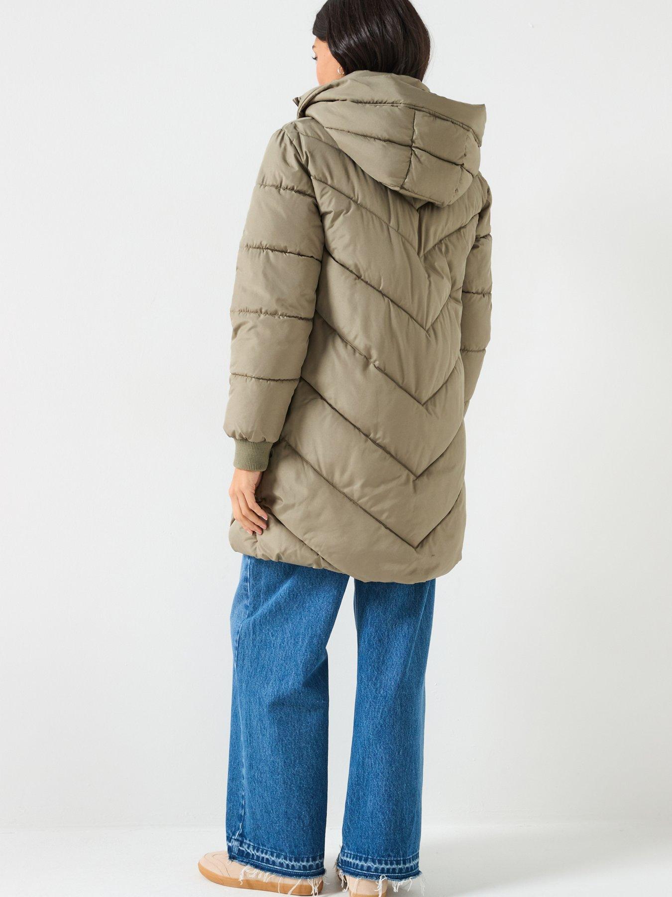  image of jdy-skylar-life-hooded-jacket-green