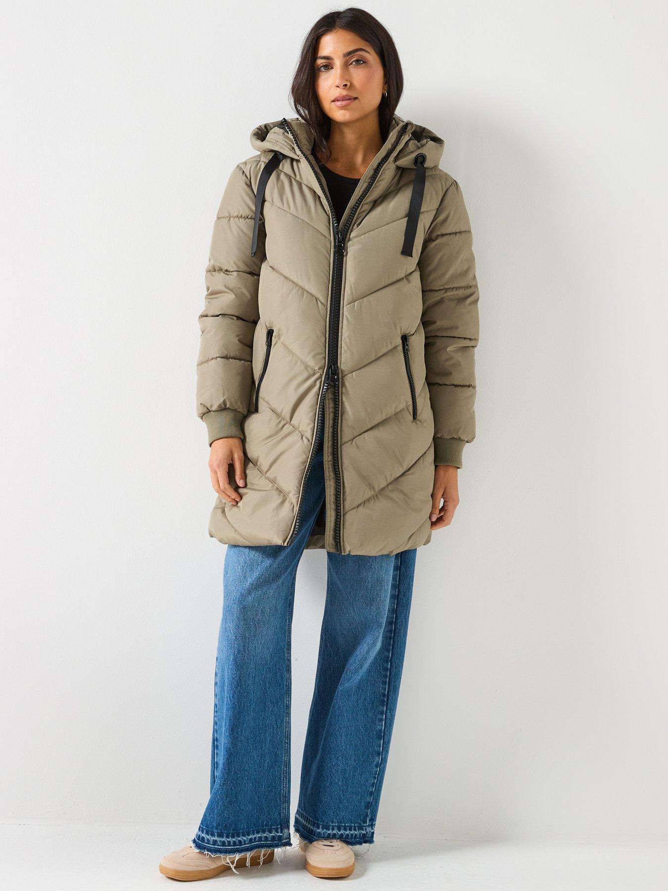  image of jdy-skylar-life-hooded-jacket-green