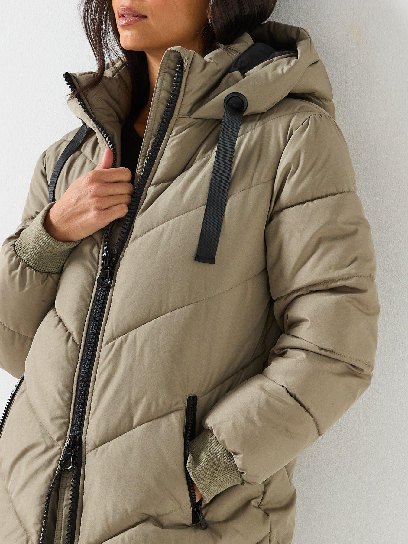  image of jdy-skylar-life-hooded-jacket-green