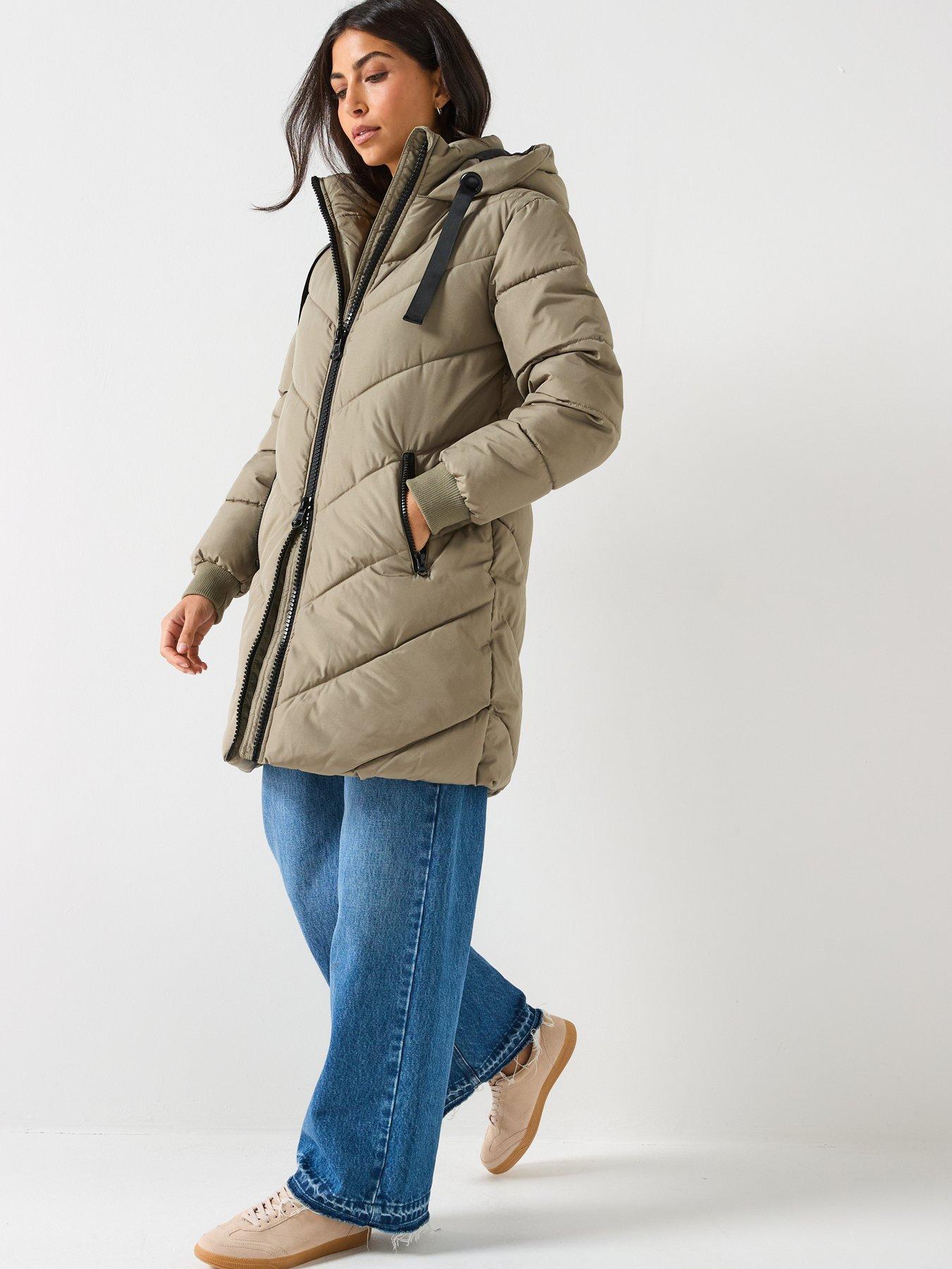  image of jdy-skylar-life-hooded-jacket-green