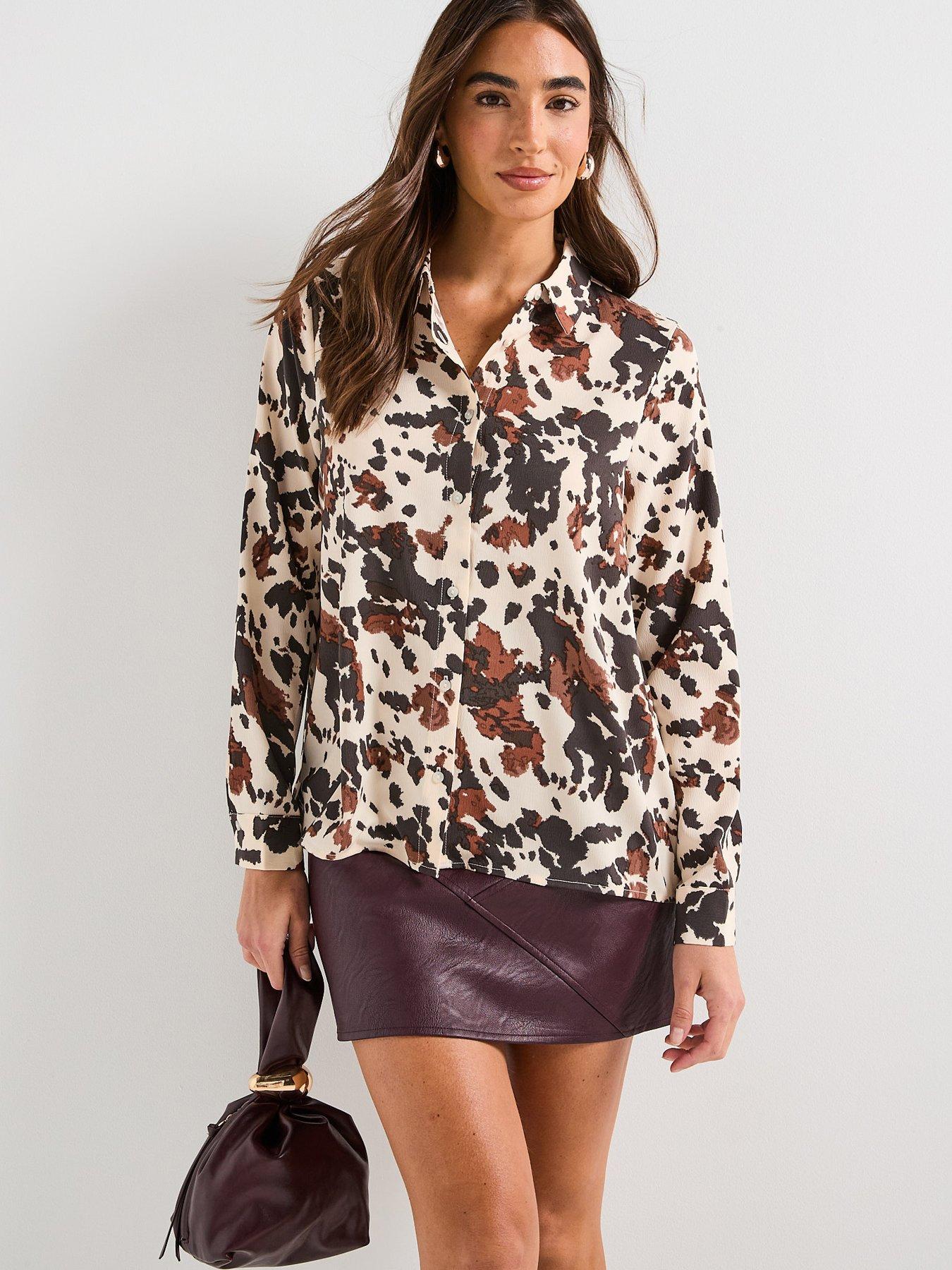 only-nova-life-elite-long-sleeve-grace-shirt-brown