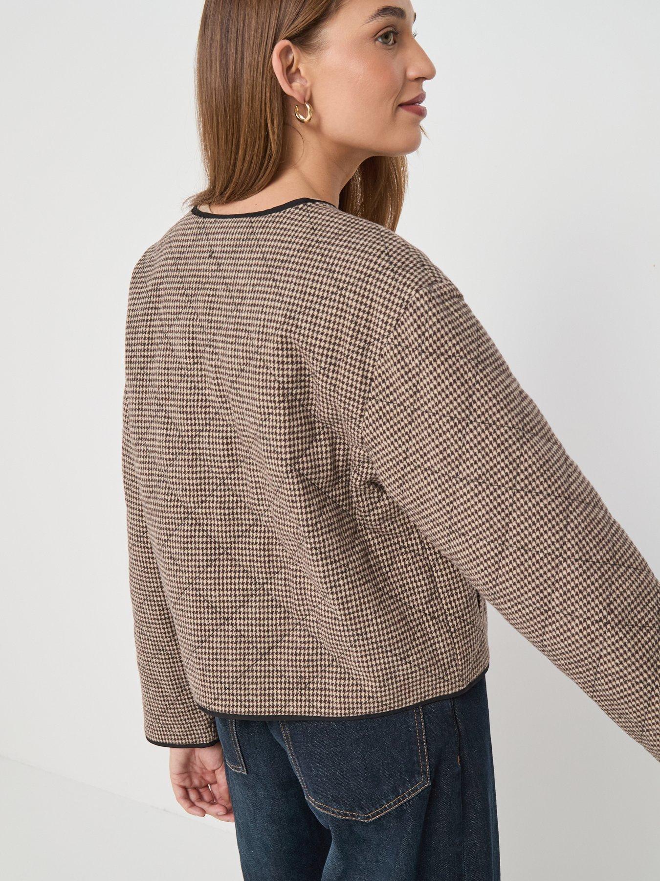 stillFront image of jdy-jdyemery-quilted-jacket-woven-brown