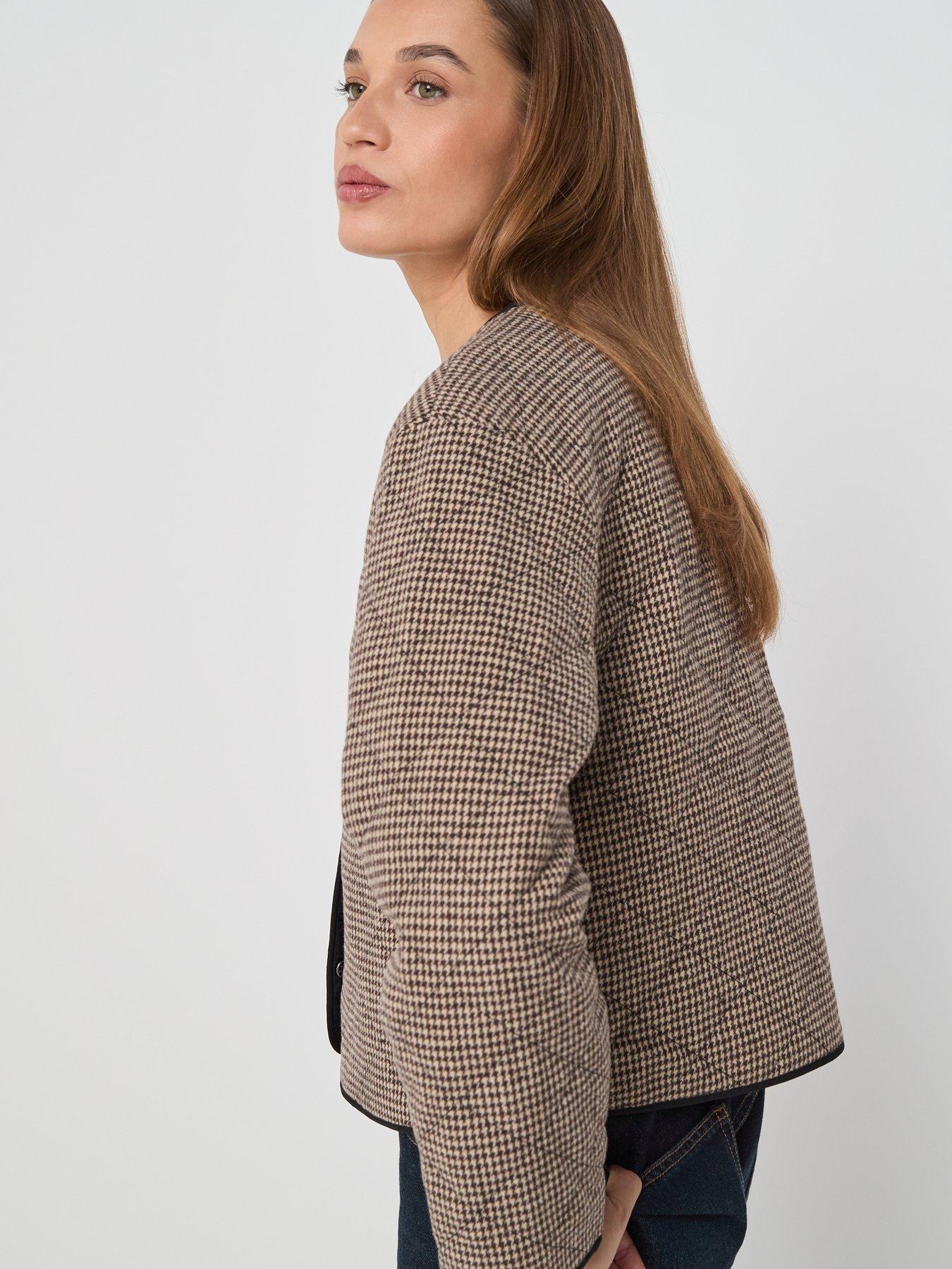  image of jdy-jdyemery-quilted-jacket-woven-brown