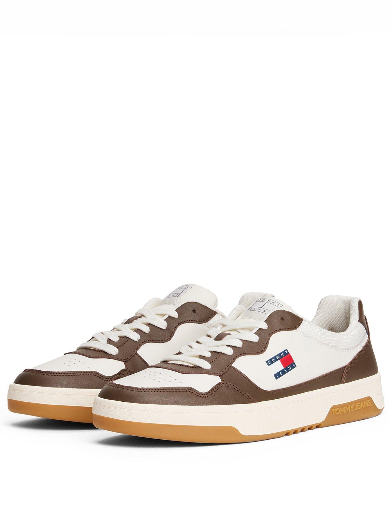 stillFront image of tommy-jeans-tjm-cupsole-leather-essential-trainers-white
