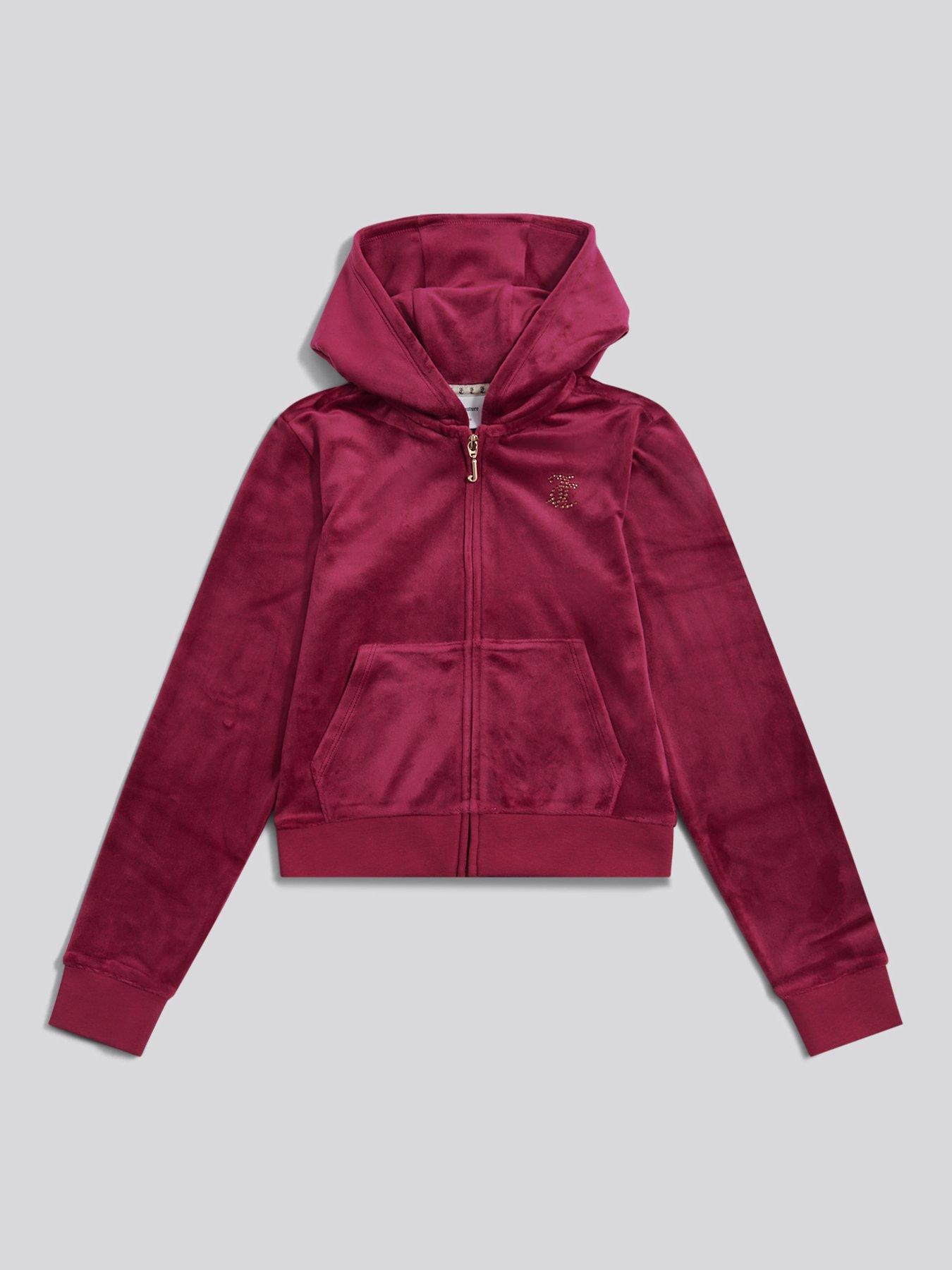juicy-couture-girls-diamante-velour-zip-through-hoodie-burgundy