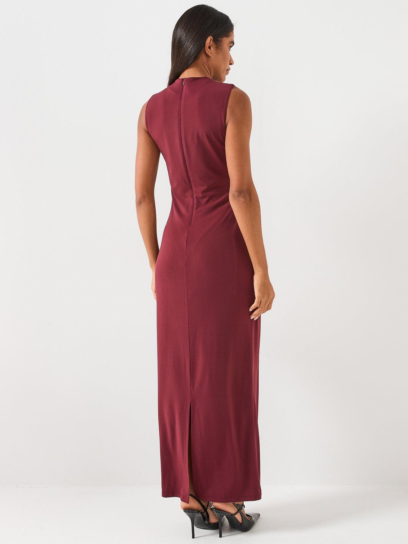 stillFront image of jdy-misty-maxi-dress-red