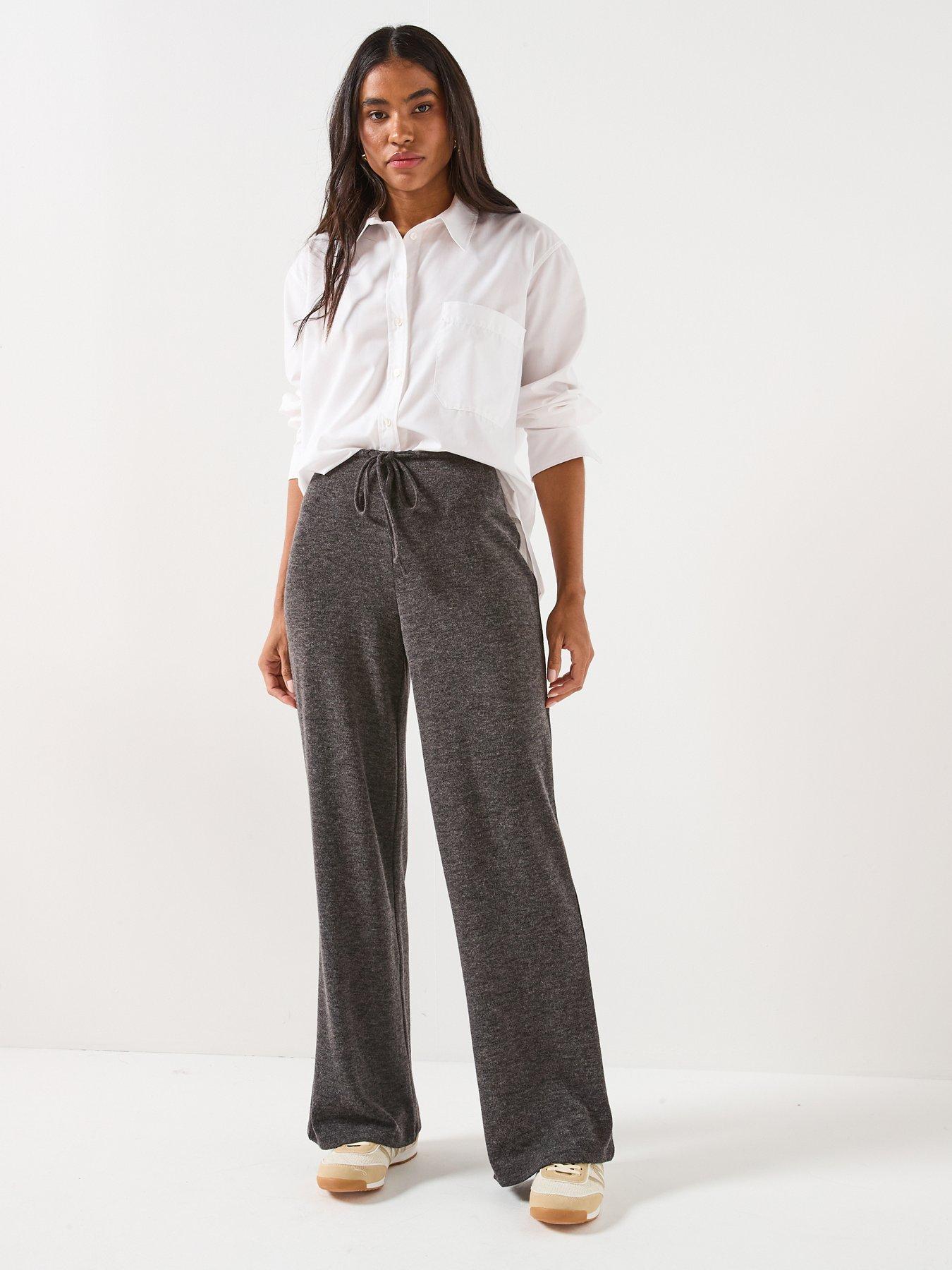  image of only-onlkaya-life-wide-pants-grey