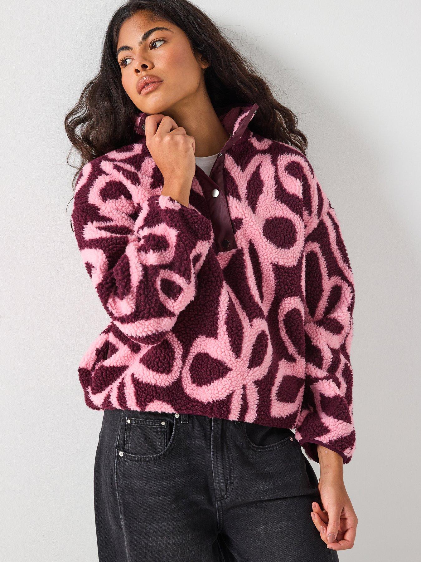 undefined Onlamy Aop Teddy Jacket Cs Otw
