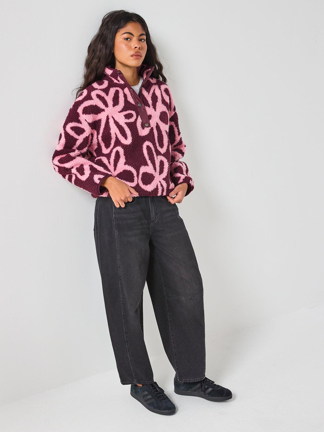 Image 3 of 6 of Only Onlchara High Waist Horseshoe Denim - Black