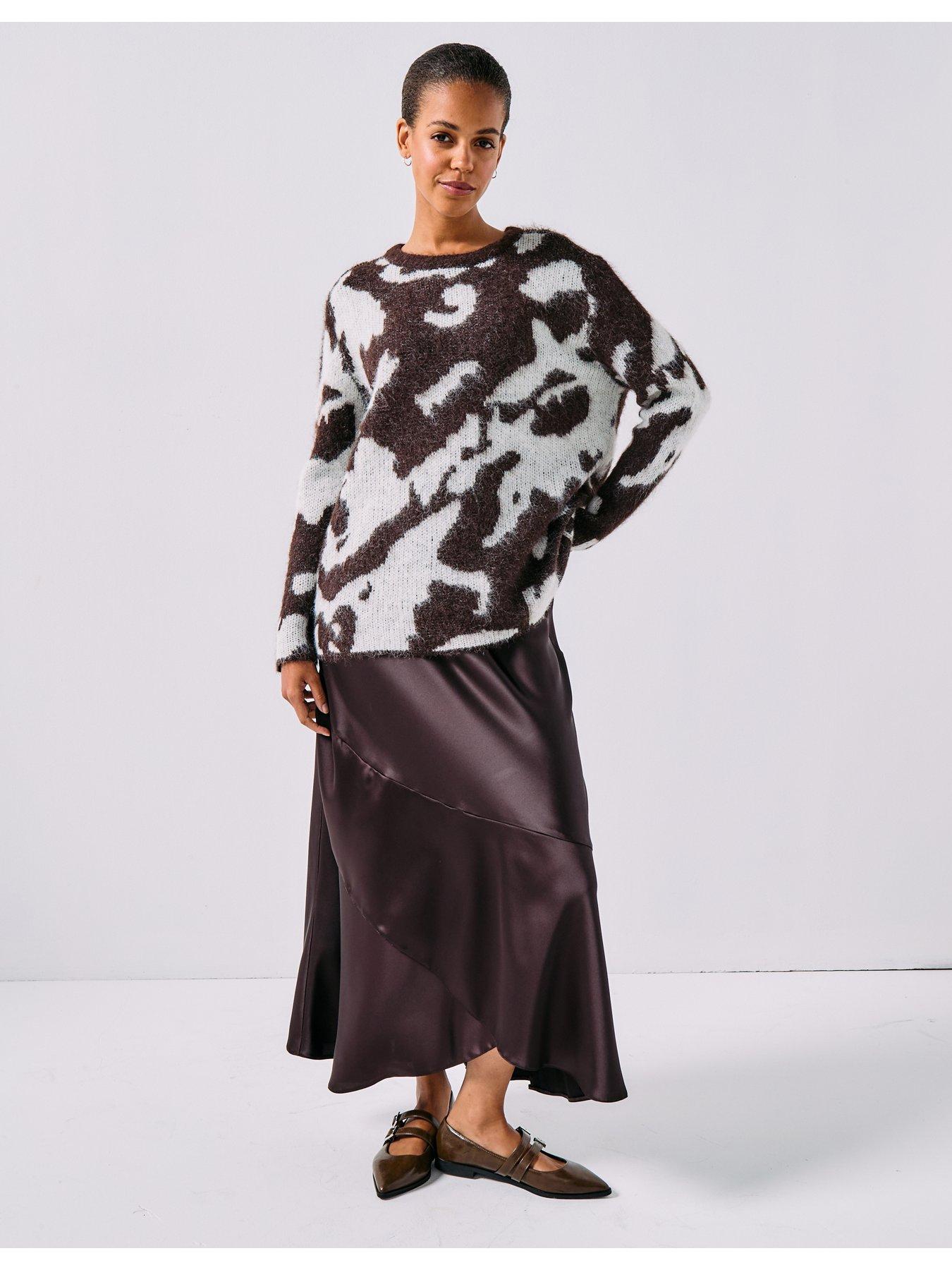  image of only-costa-long-sleeve-o-neck-knitted-pullover-black