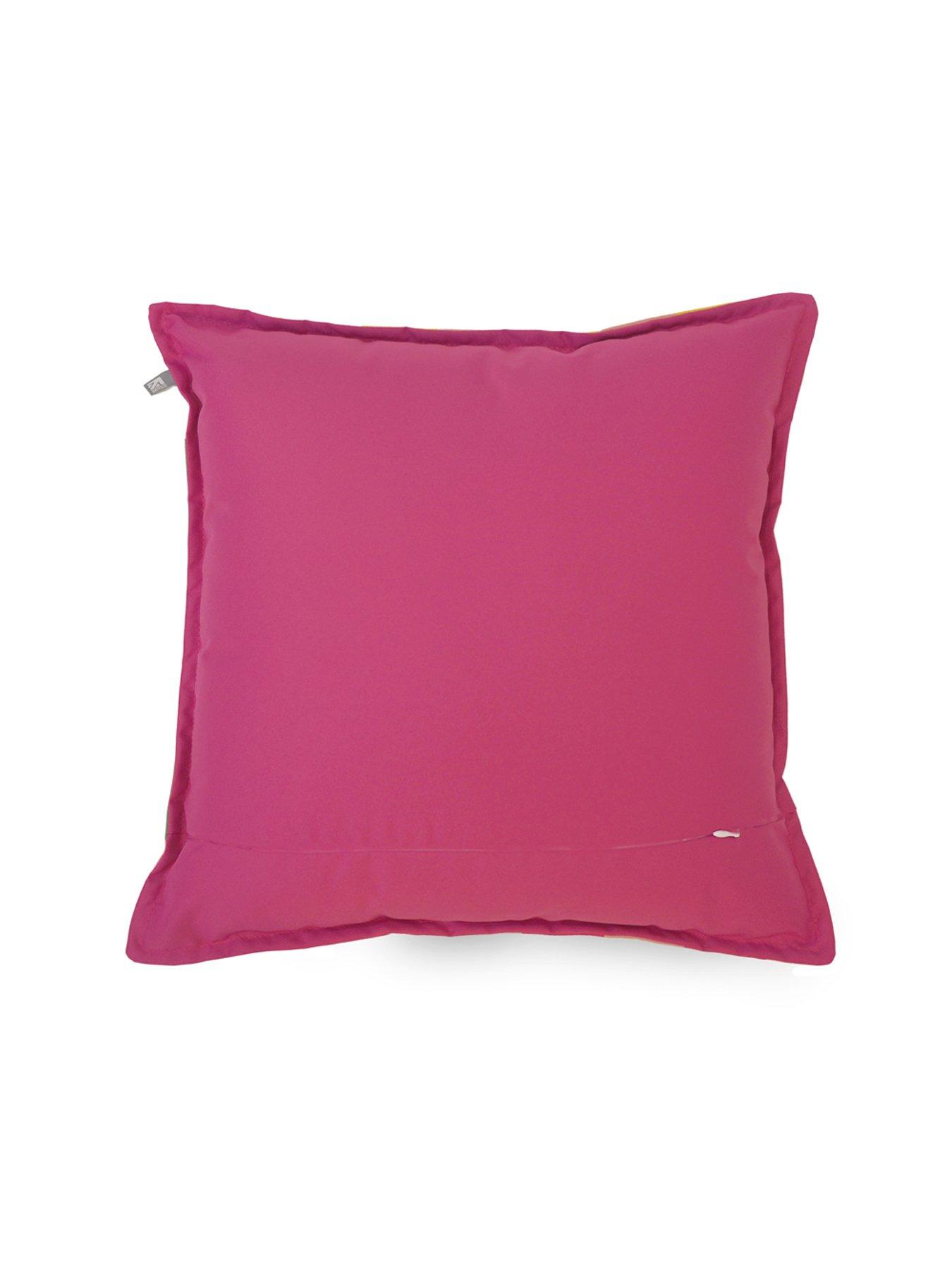 Image 3 of 6 of rucomfy Indoor/outdoor Cushion - Block Print