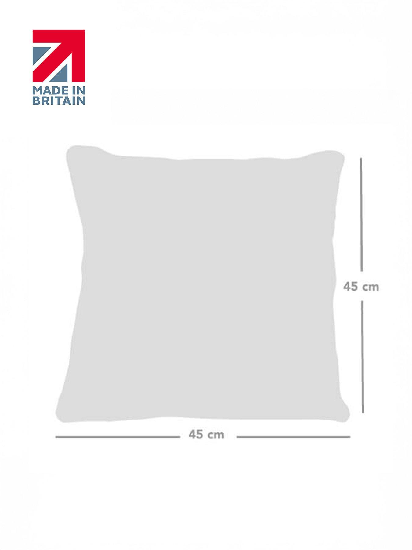 Image 6 of 6 of rucomfy Indoor/outdoor Cushion - Block Print