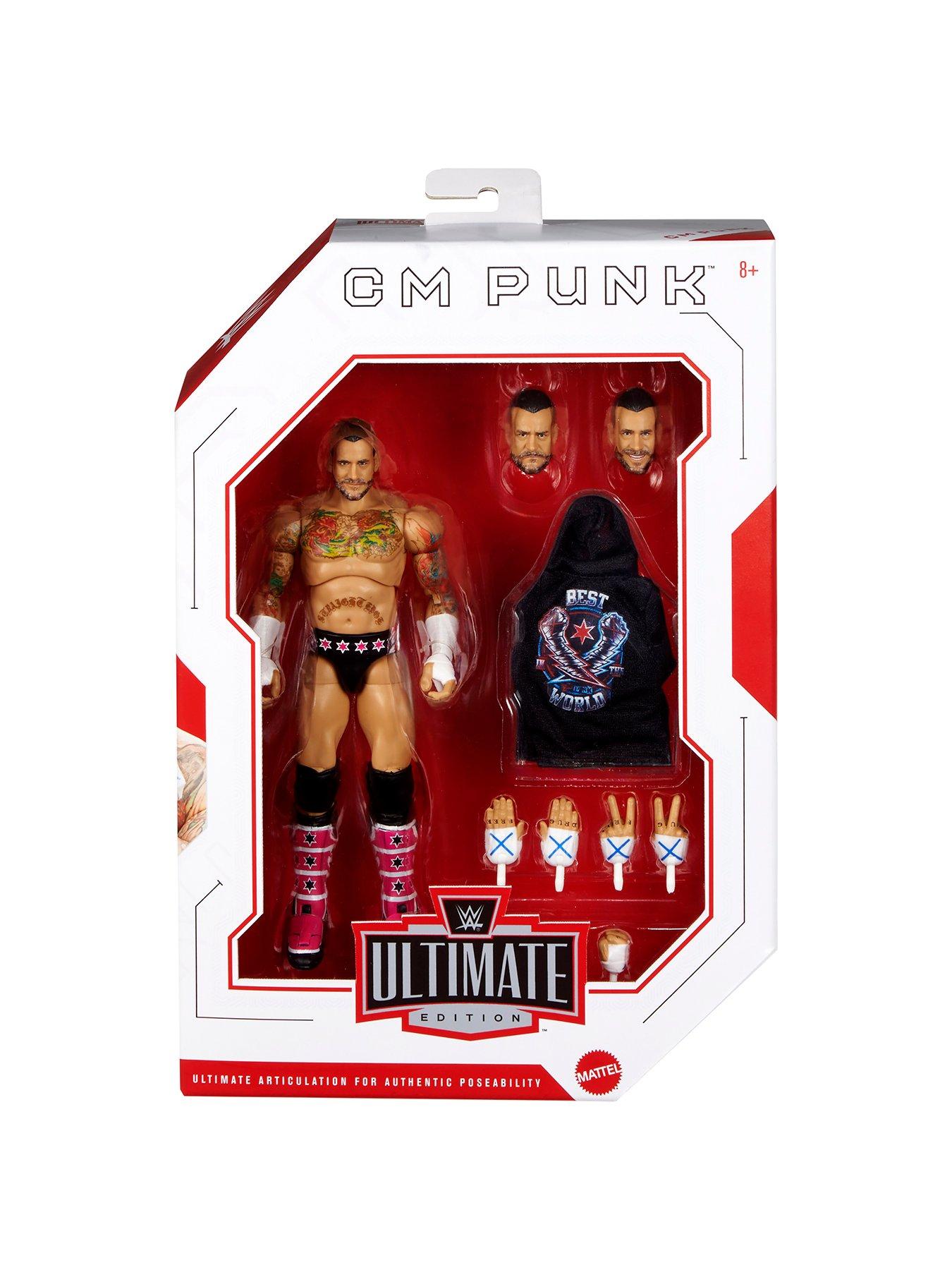 Image 6 of 6 of WWE Ultimate Edition CM Punk Action Figure & Accessories Set, 6-inch Collectible Superstar