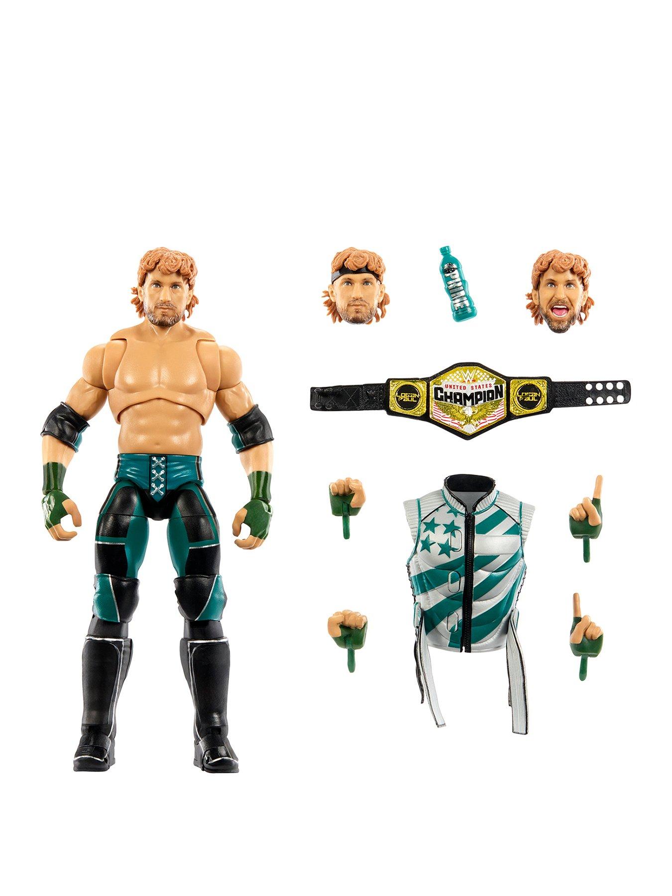 Image 1 of 7 of WWE WWE Ultimate Edition Logan Paul Action Figure & Accessories Set, 6-inch Collectible Superstar