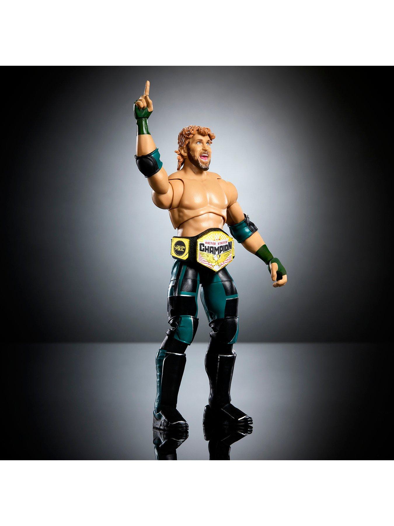 Image 5 of 7 of WWE WWE Ultimate Edition Logan Paul Action Figure & Accessories Set, 6-inch Collectible Superstar