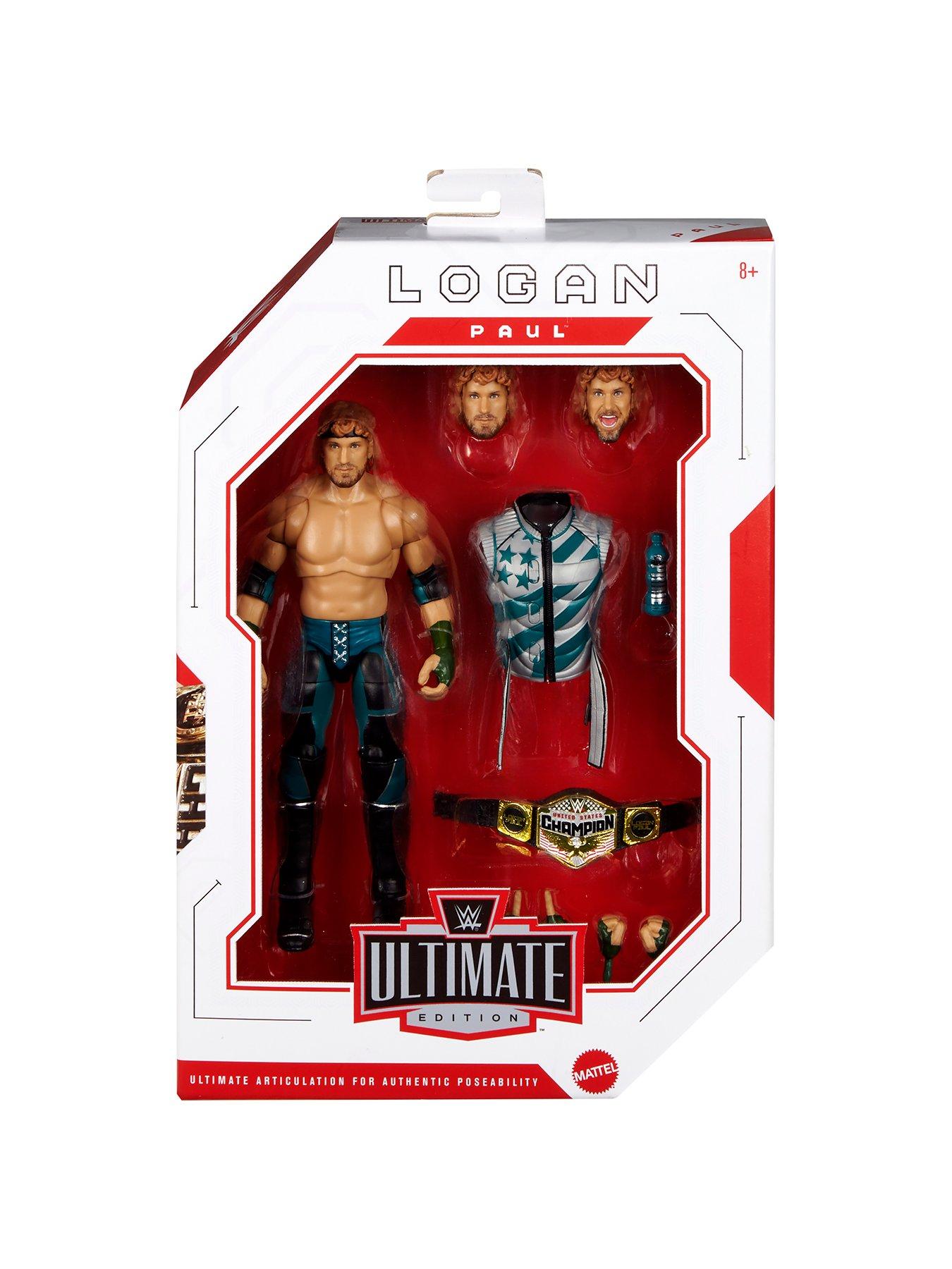 Image 6 of 7 of WWE WWE Ultimate Edition Logan Paul Action Figure & Accessories Set, 6-inch Collectible Superstar