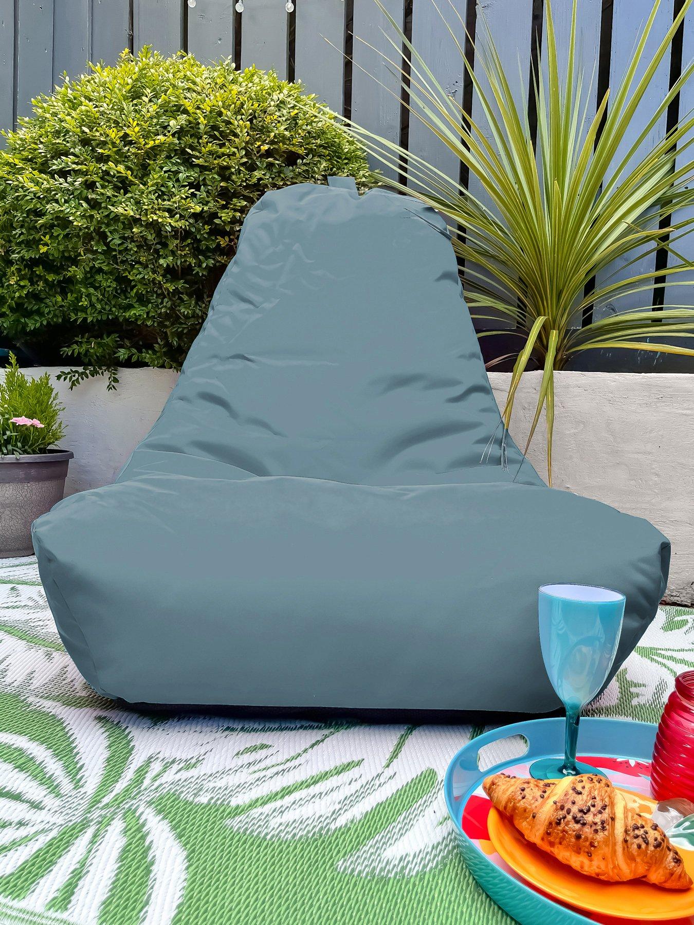 rucomfy Large Adult Indoor/Outdoor Beanbag Chair