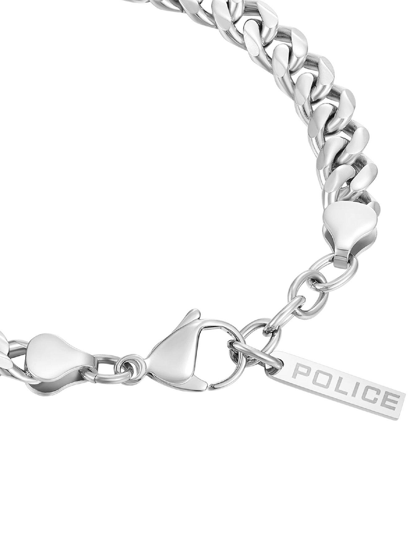 Image 2 of 4 of Police Long -Lasting SS Bracelet
