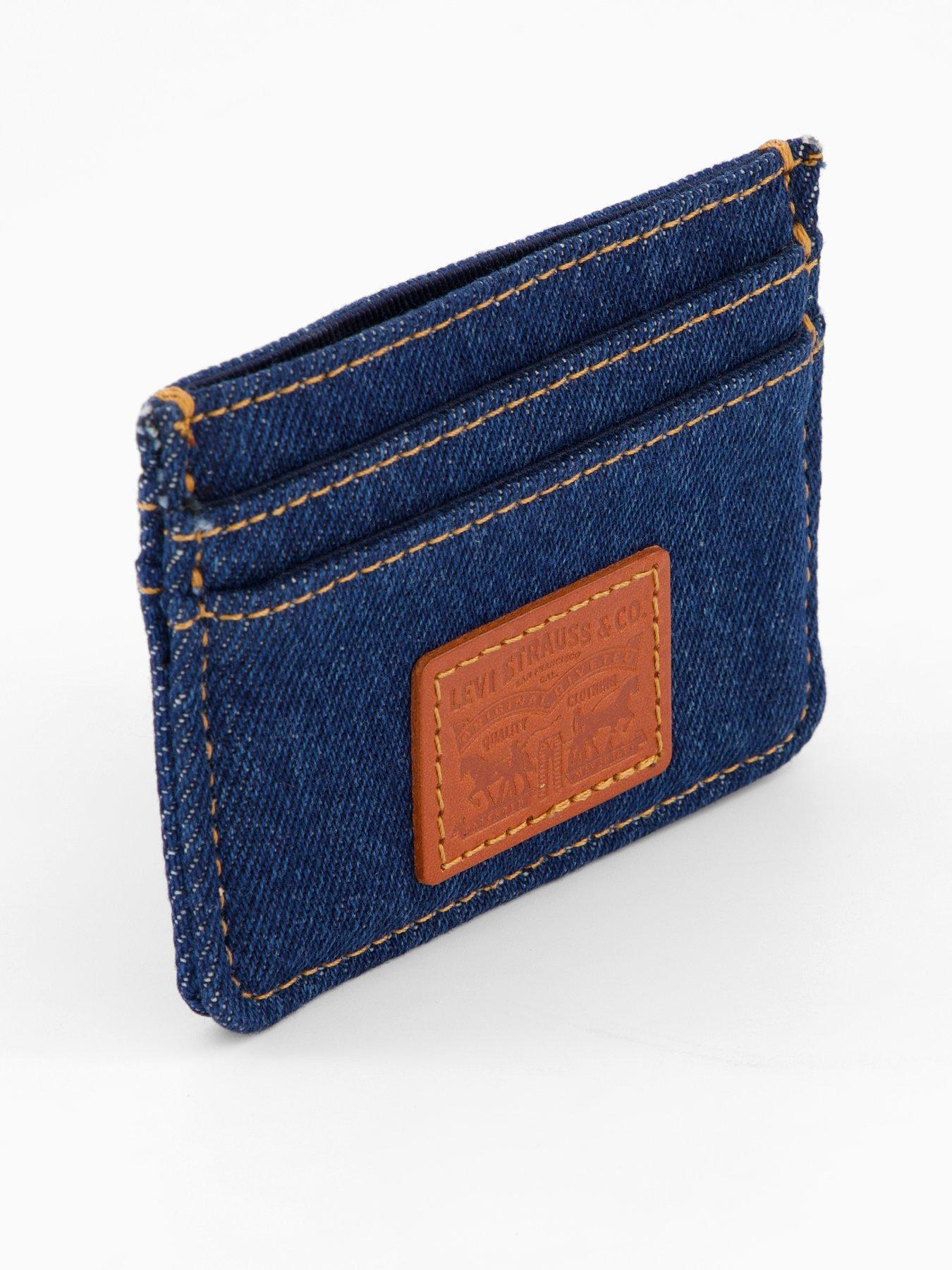  image of levis-denim-card-holder-dark-blue